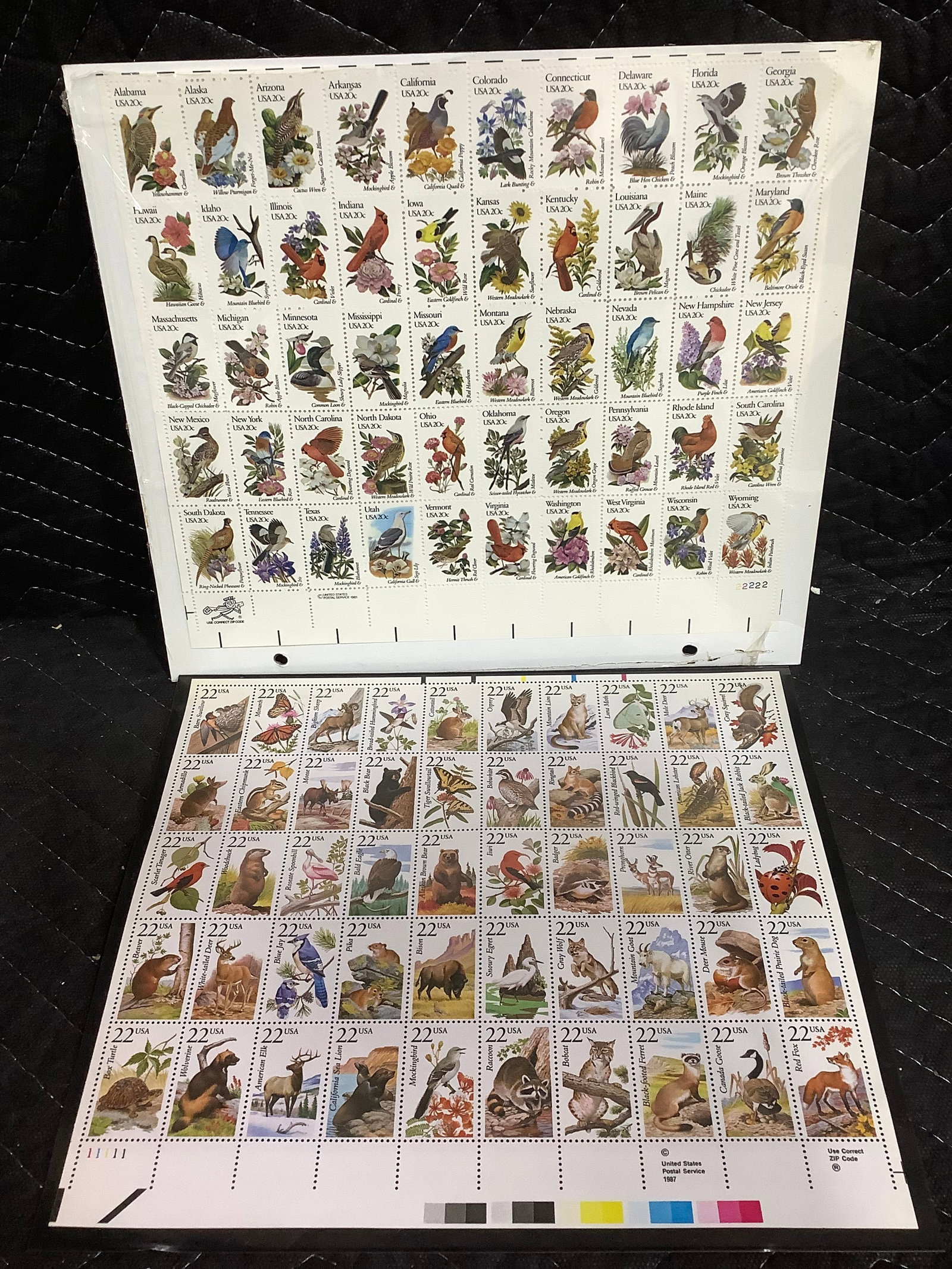 2 USPS US Mint Stamp Sheets *sealed* (1 of 1)