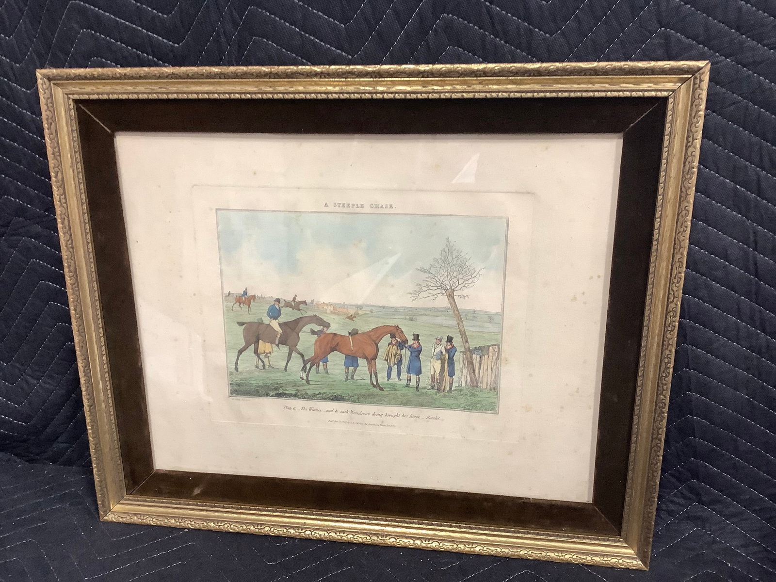 Framed 'Steeple Chase' Art Print (1 of 1)