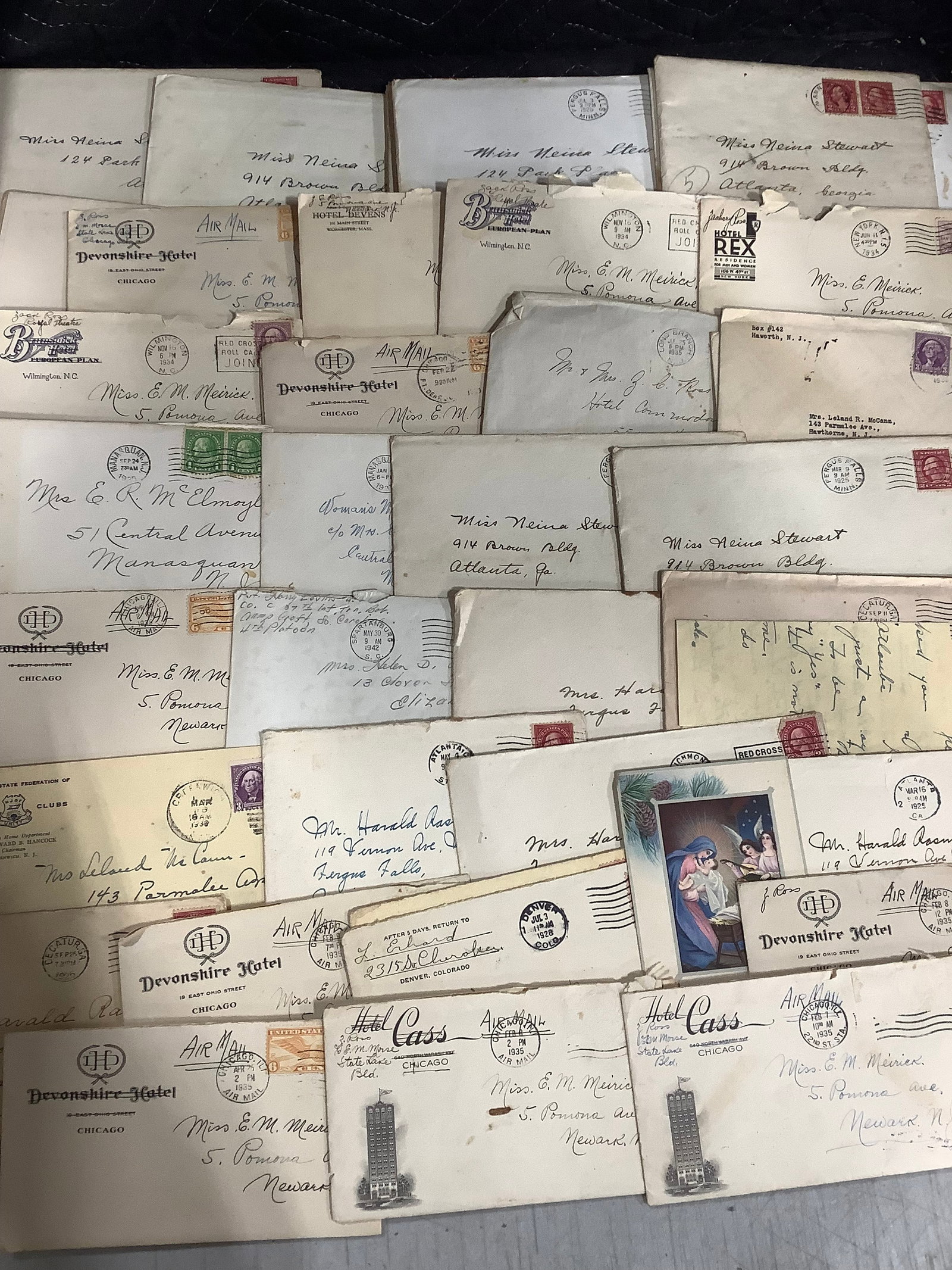 1920s Letters and Stamps: 1920s Letters and Stamps