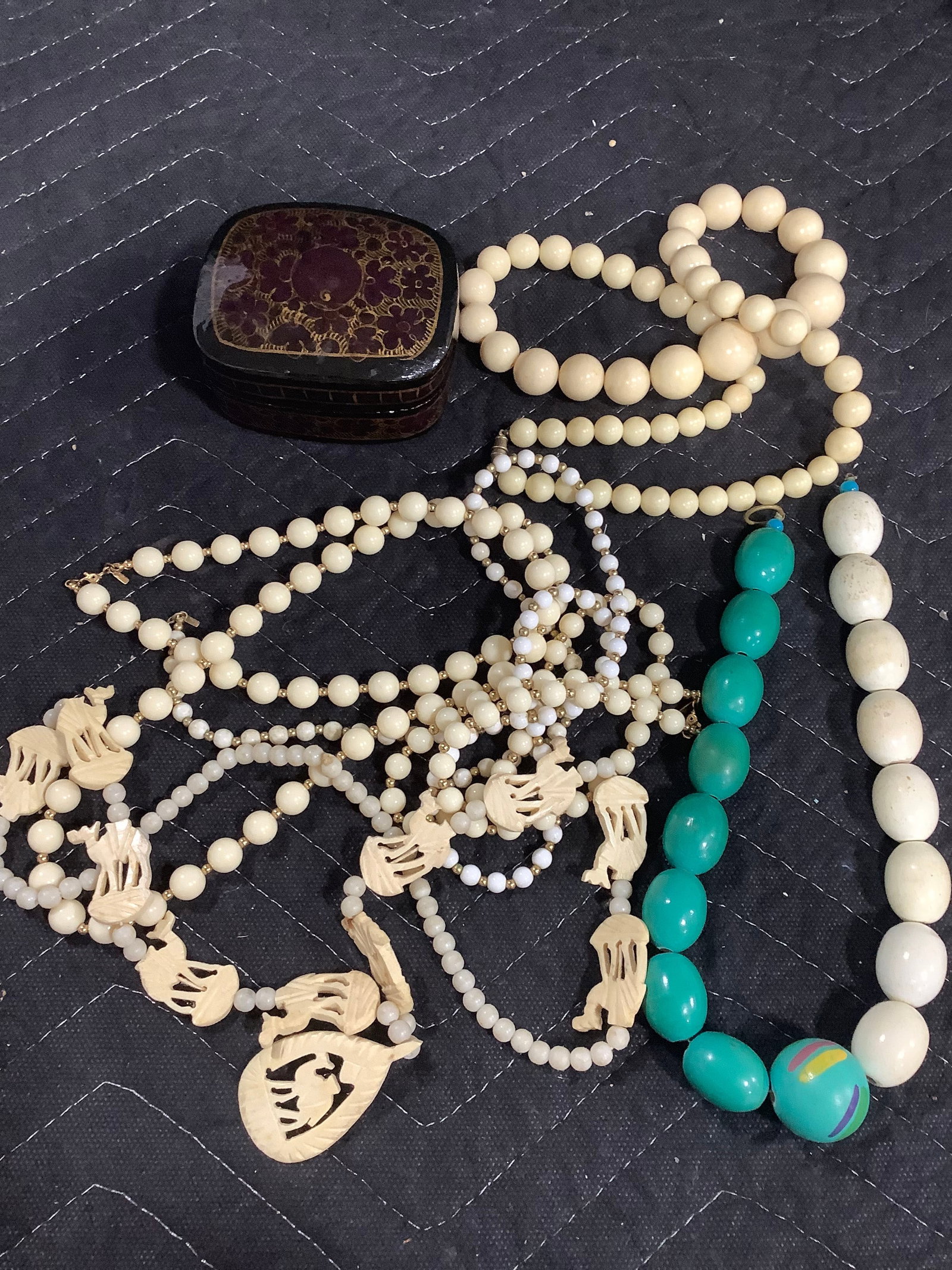 Various Beaded Necklaces: Various Beaded Necklaces