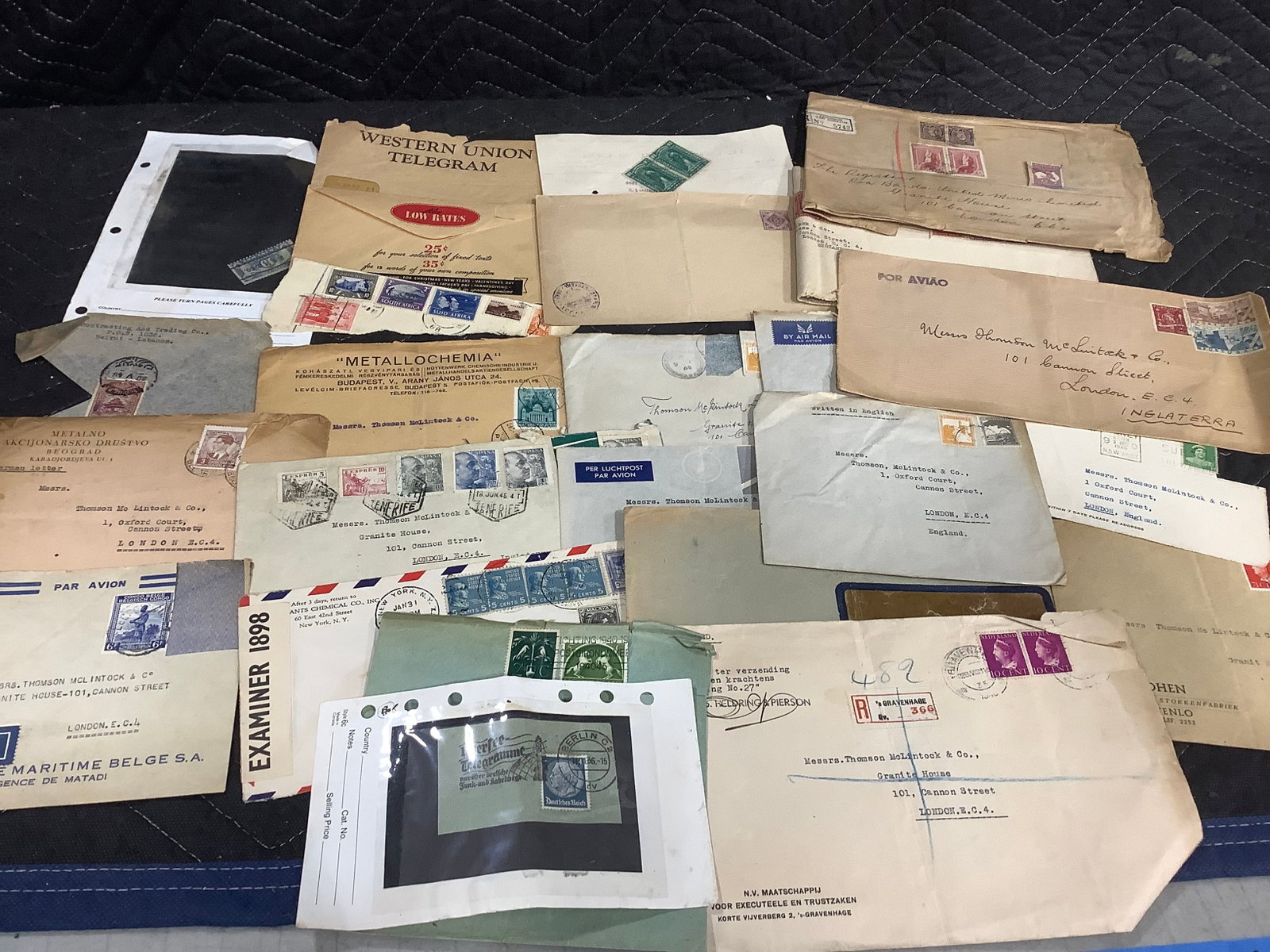 Vintage Letters and Stamps: Vintage Letters and Stamps