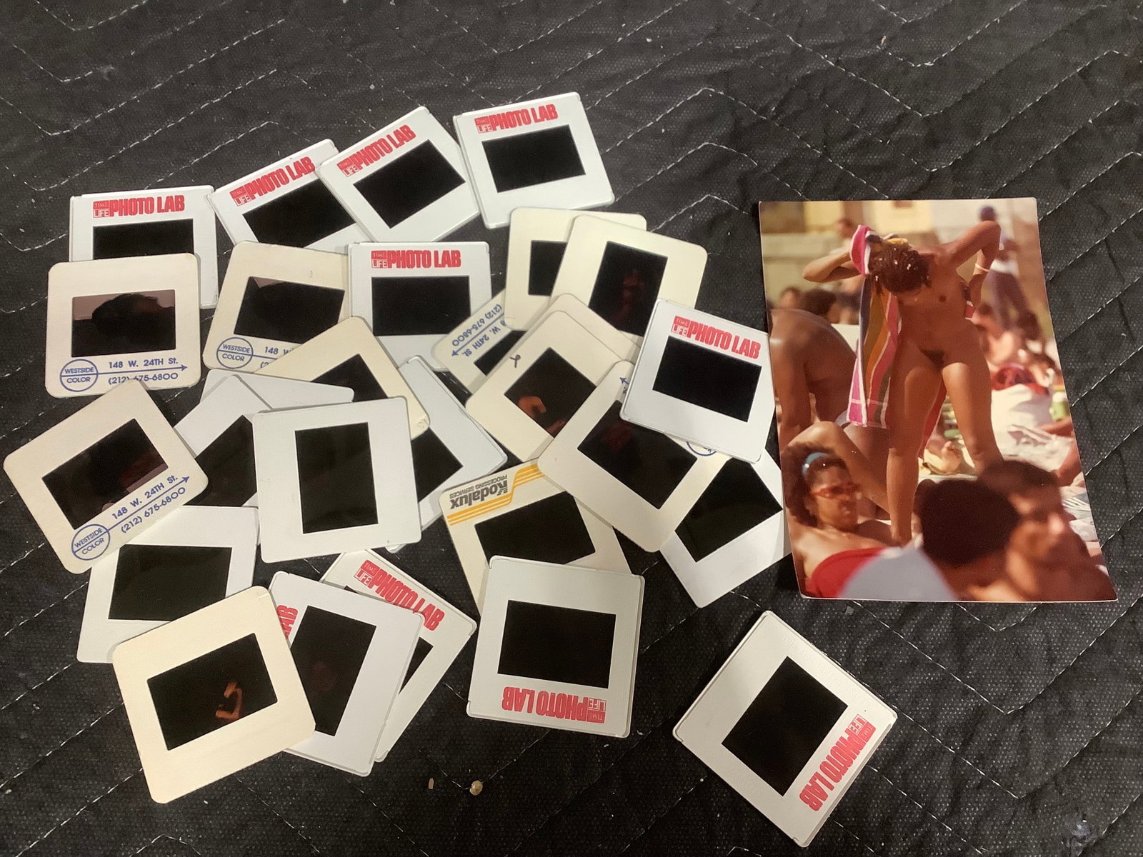 Vintage Nude Photograph, and other nude Slides: Vintage Nude Photograph, and other nude Slides