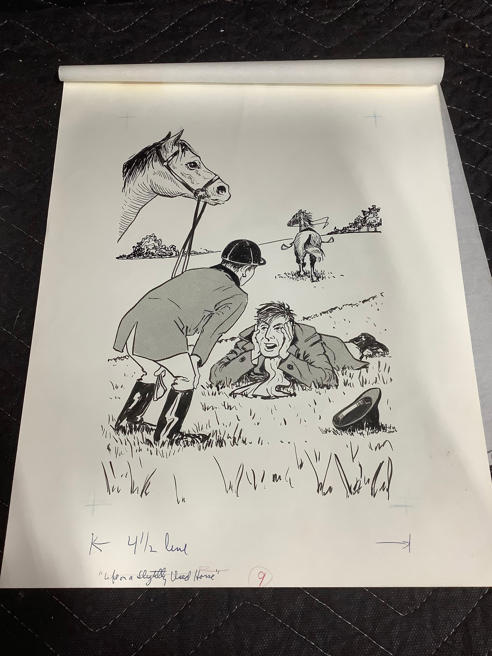 Vintage Pen and Ink Illustration (11inx14in): Vintage Pen and Ink Illustration (11inx14in)