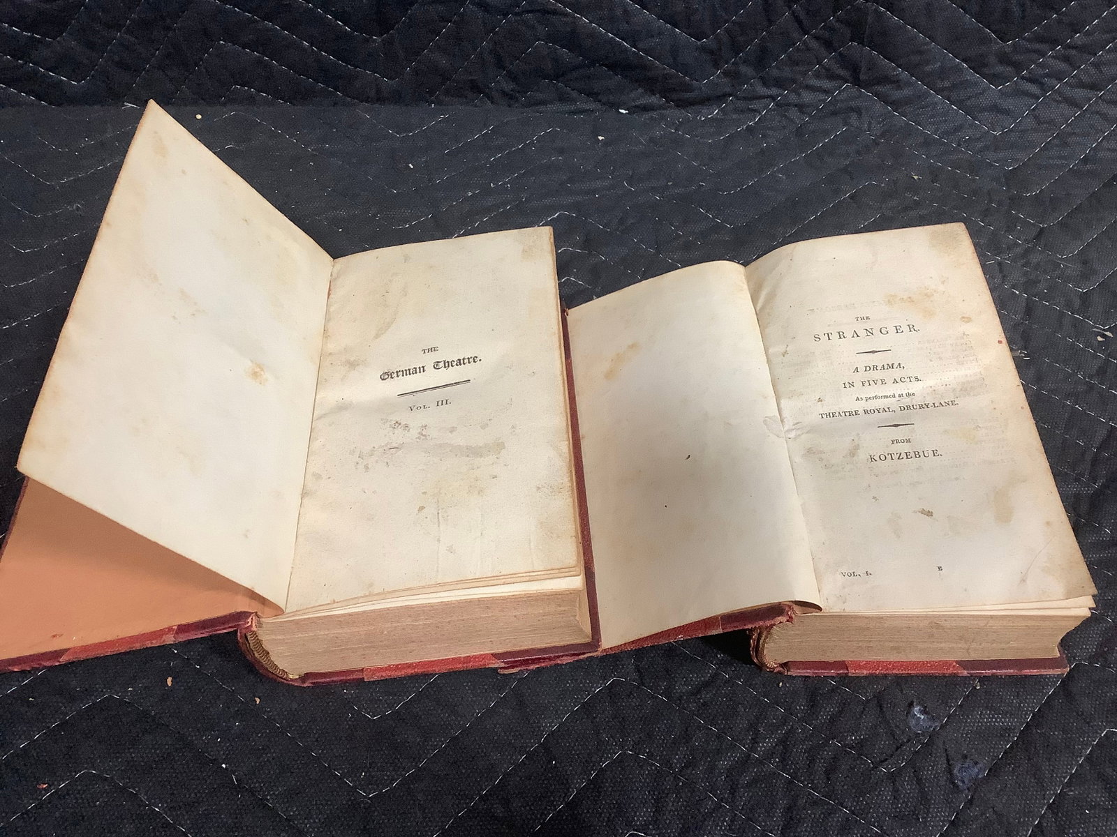 The German Theatre and The Stranger hardcover books: The German Theatre and The Stranger hardcover books