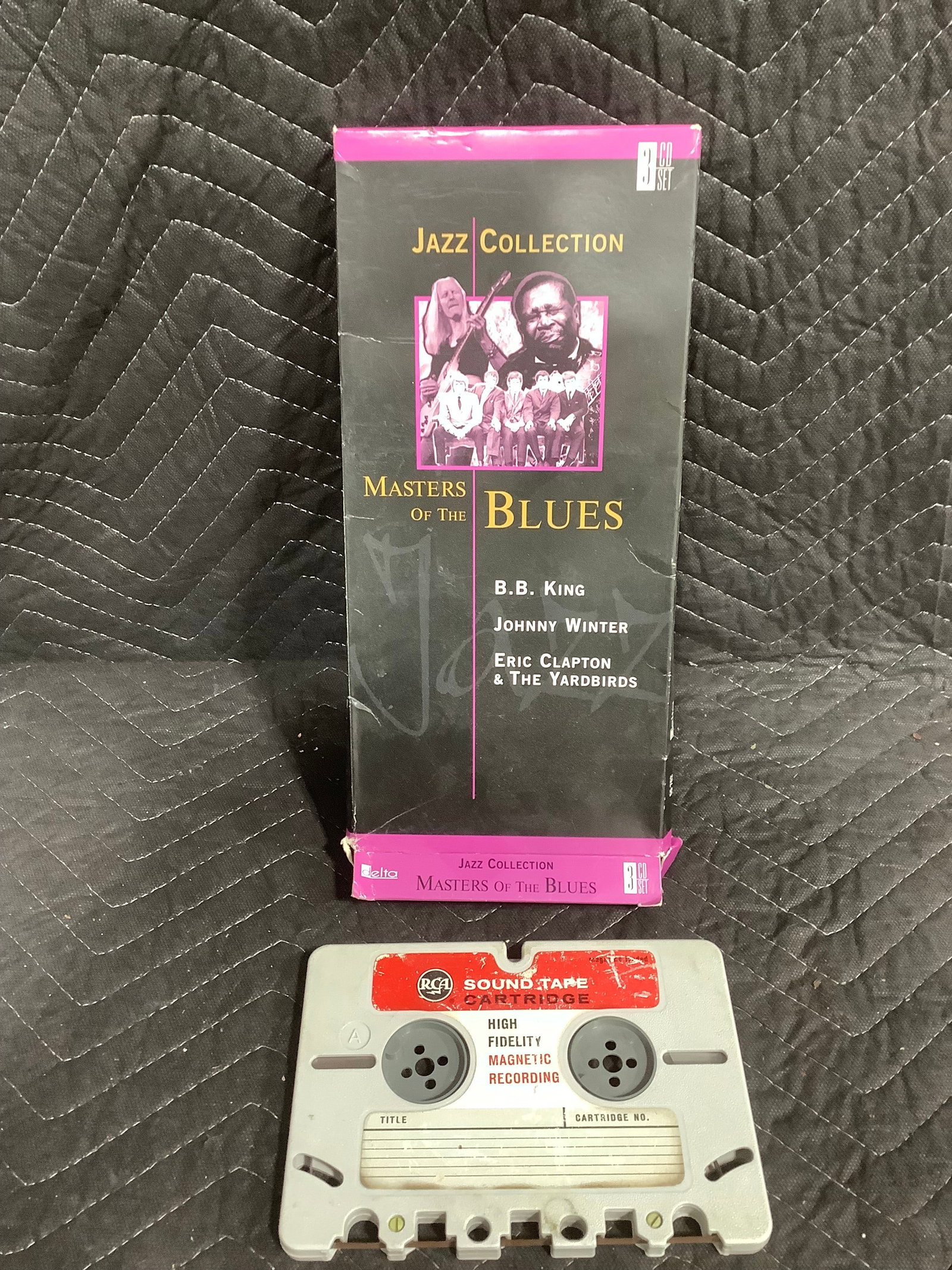 Jazz Collection Masters of the Blues collectino set and sound tape cartridge (1 of 1)