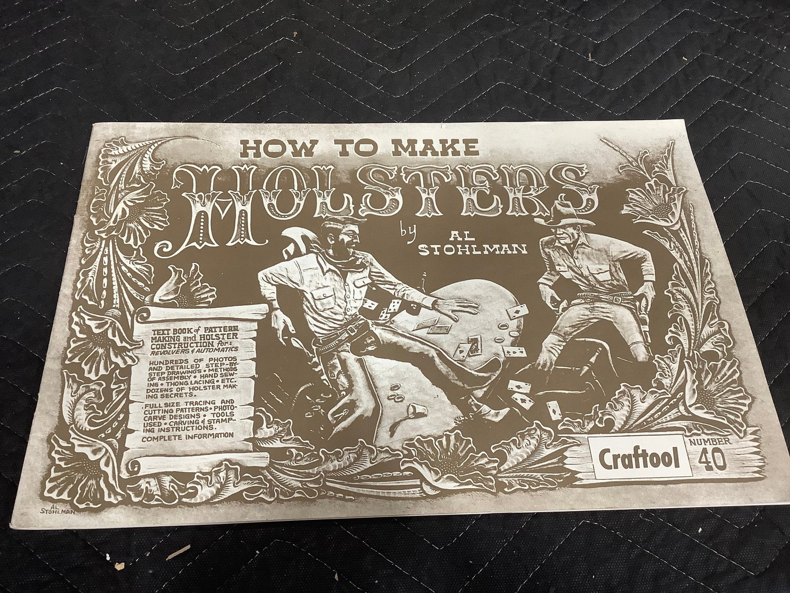 How to Make Holsters vintage poster (1 of 1)