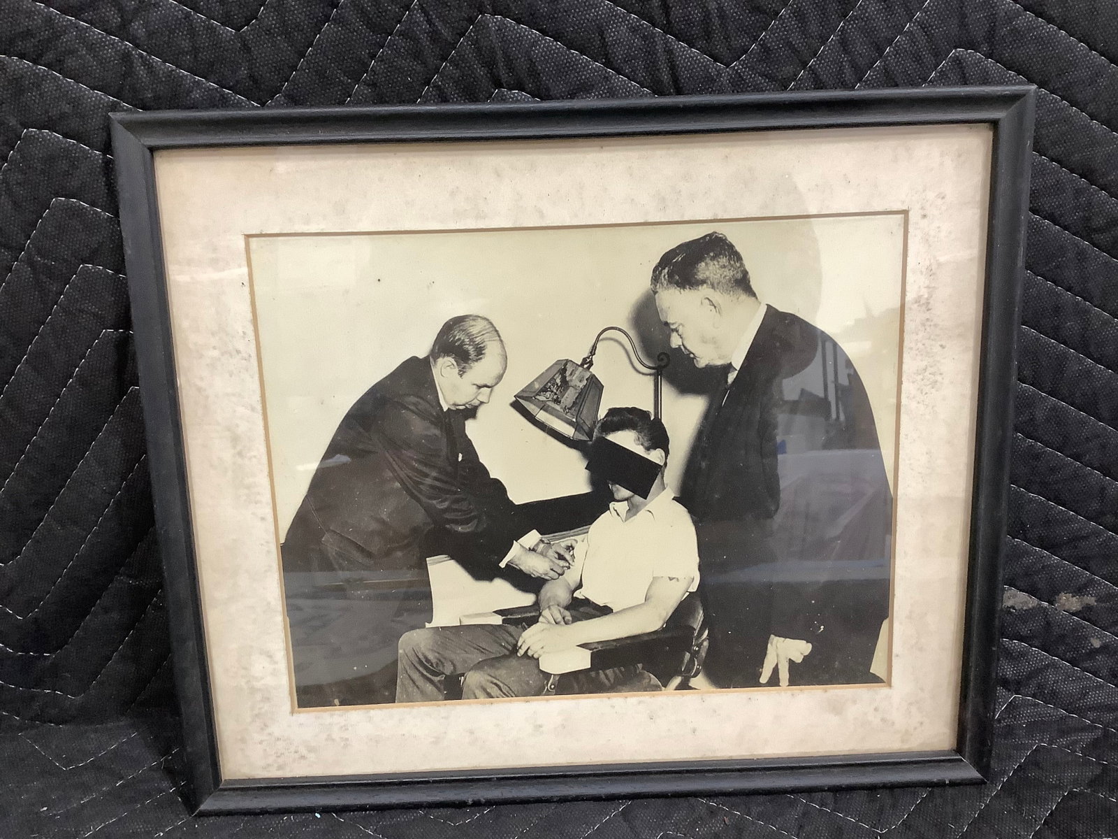 Framed Black and White Photographic Print (10.5inx12.75in): Framed Black and White Photographic Print (10.5inx12.75in)