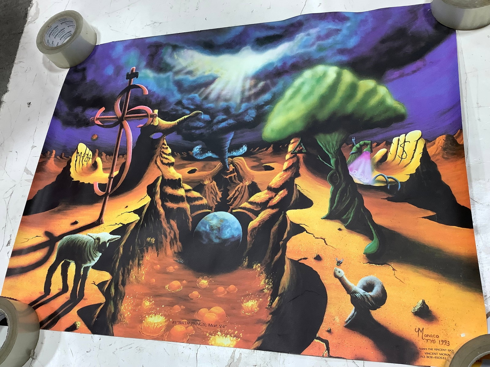 1993 The Vincent Monaco print(23inx30in) (1 of 1)
