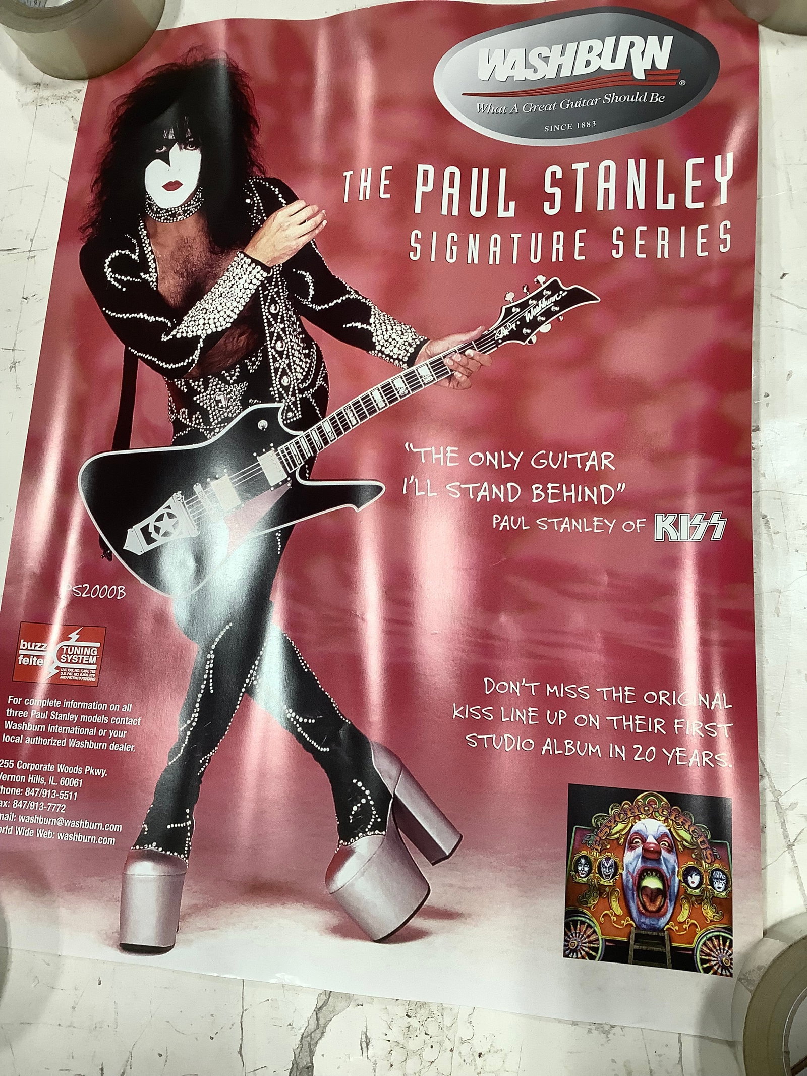 The Paul Stanley signature series poster(18inx24in) (1 of 1)