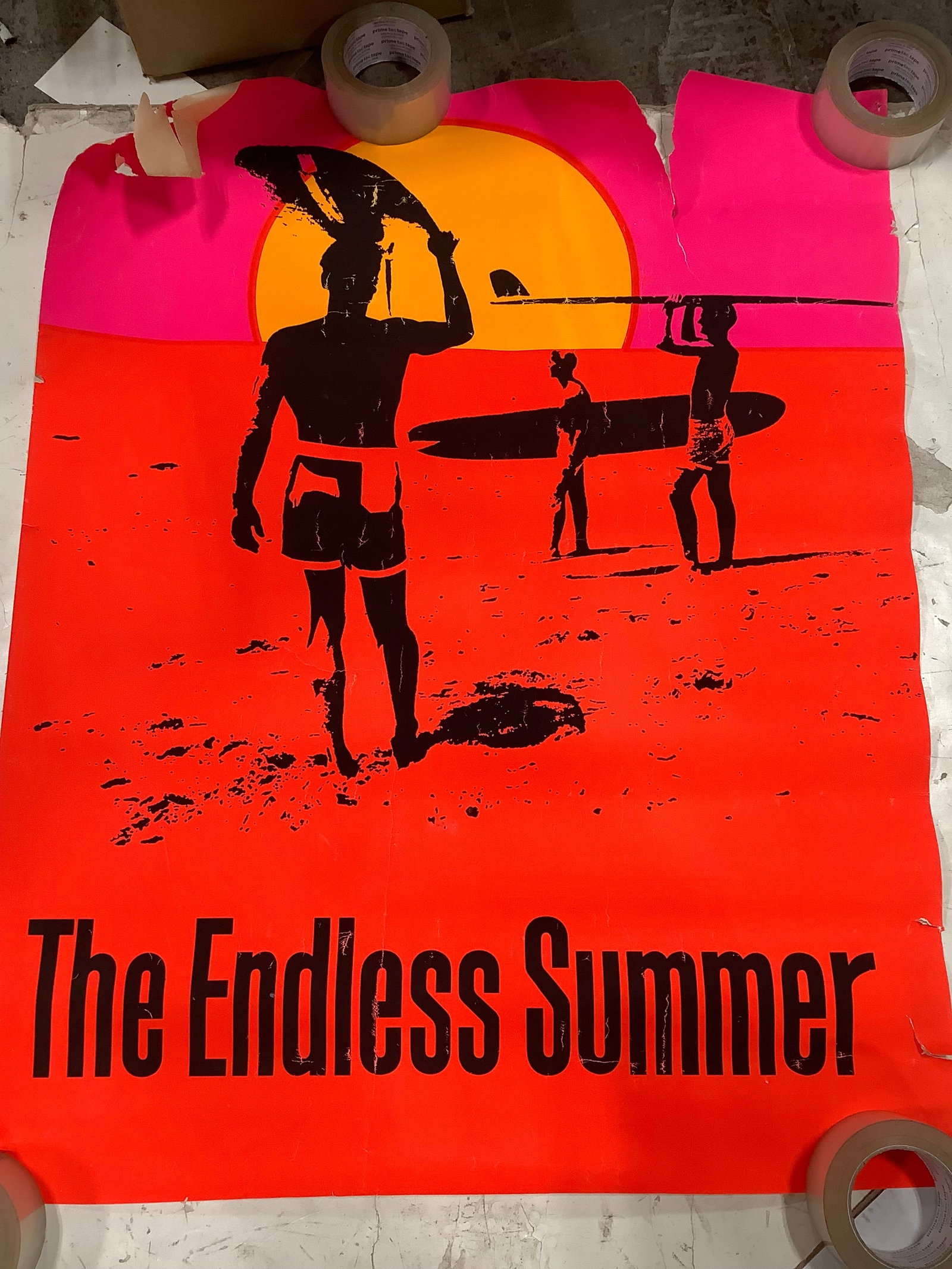 The Endless Summer Poster (29inx37in) *TORN* (1 of 1)