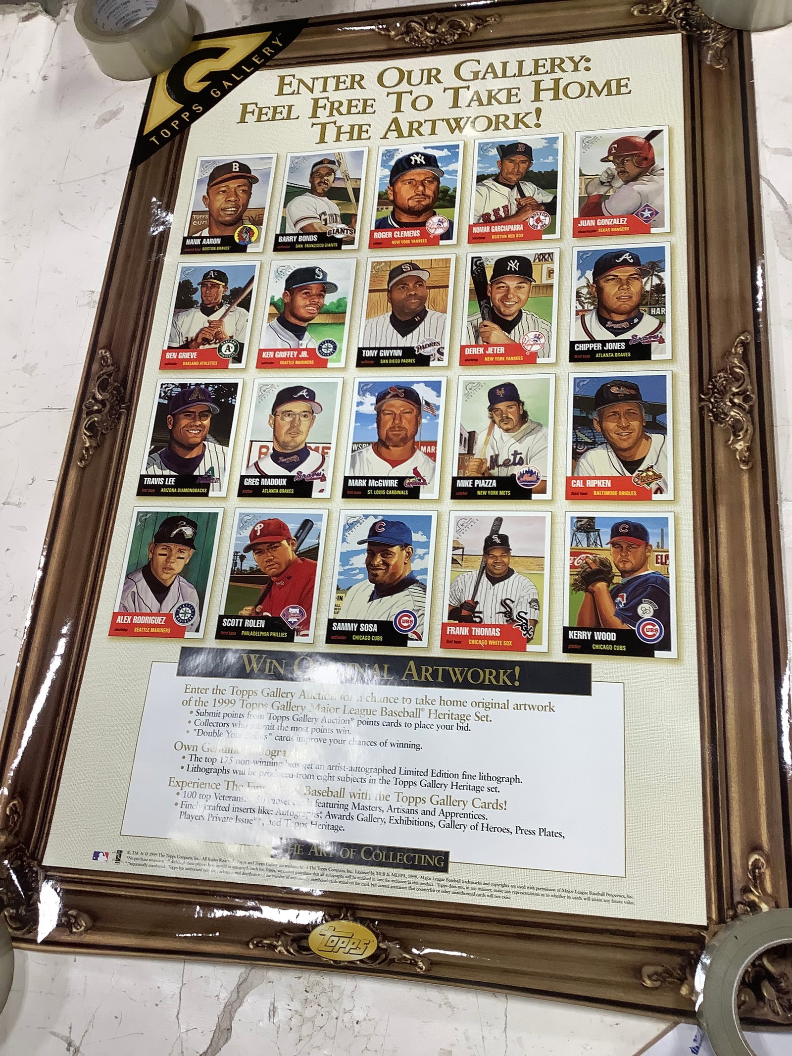 Topps Art Gallery Poster (24inx36in) (1 of 1)