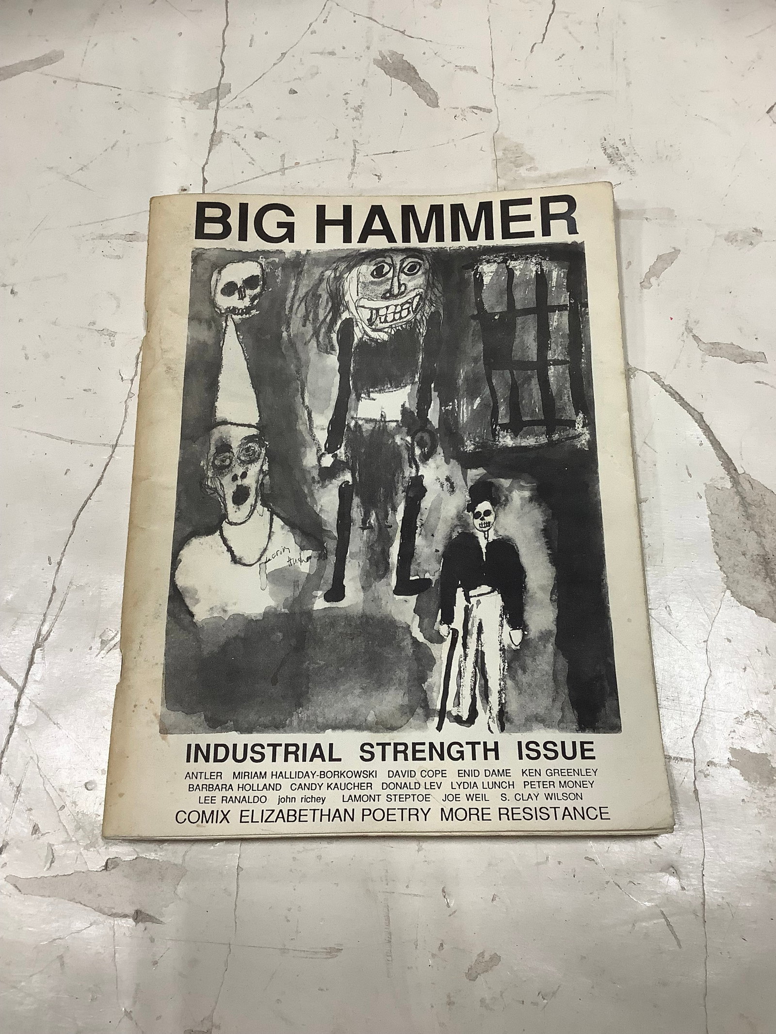 Vintage Big Hammer Poetry Book