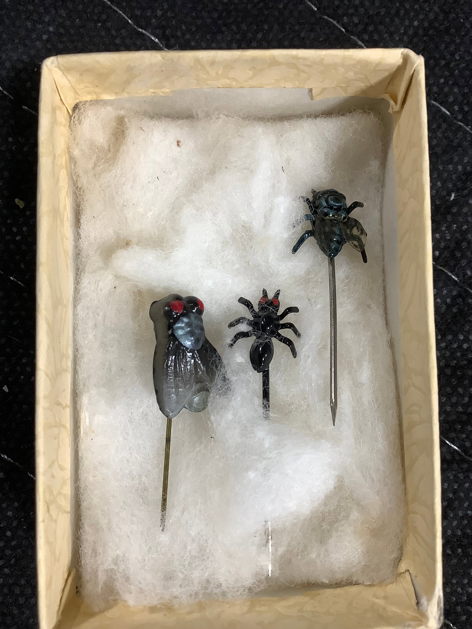 Handmade insect pins: Handmade insect pins