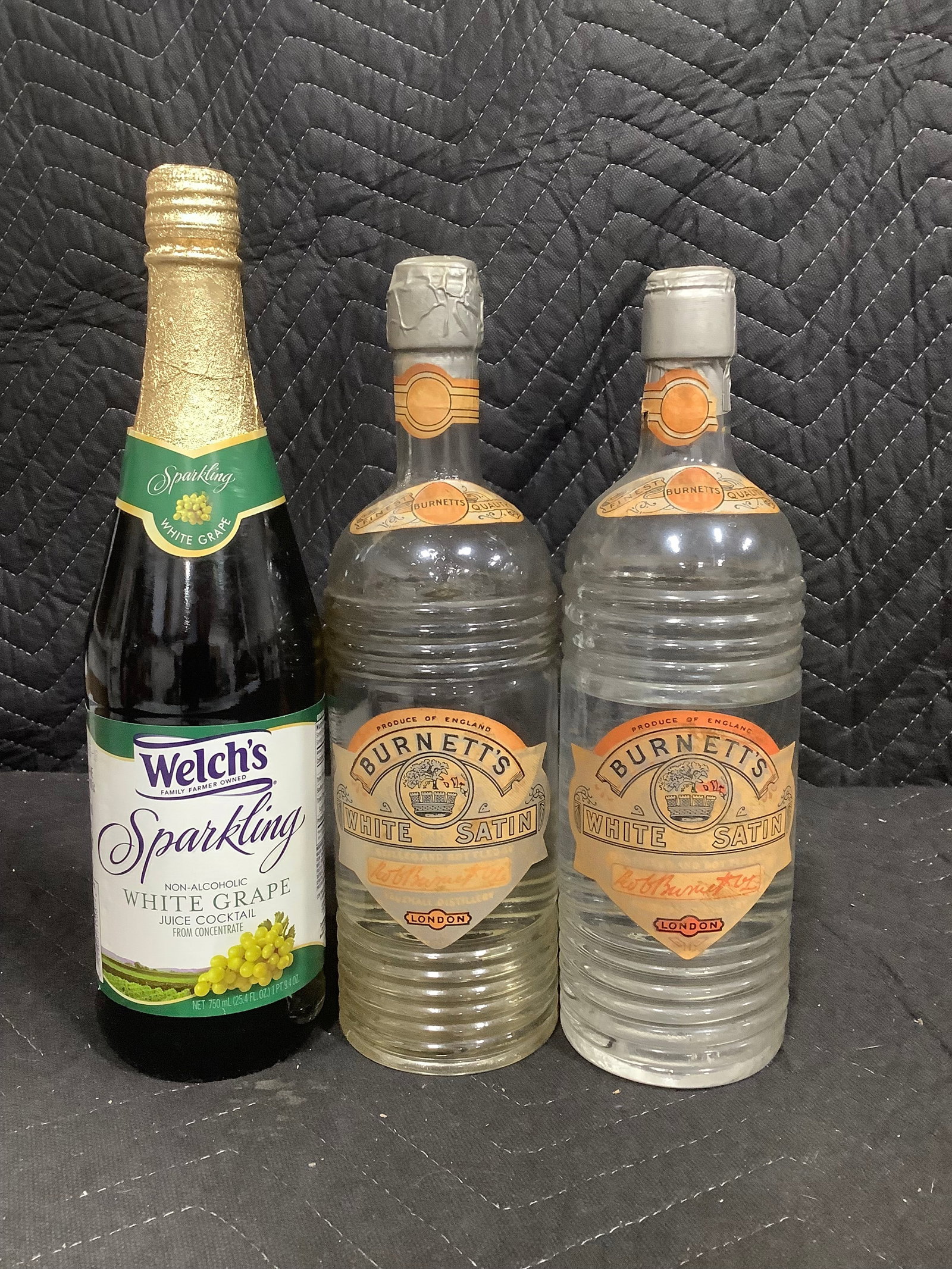 Various Open Liquor Bottles - Burnetts, etc (1 of 1)
