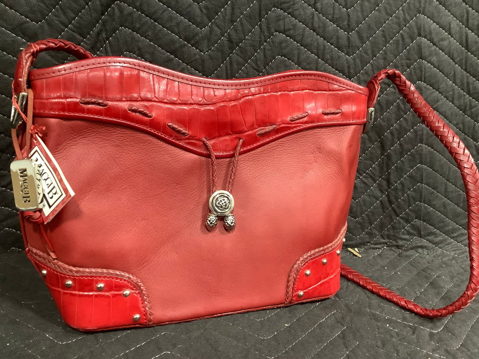 Maggib Genuine Leather Handbag *with tag*: Maggib Genuine Leather Handbag *with tag*