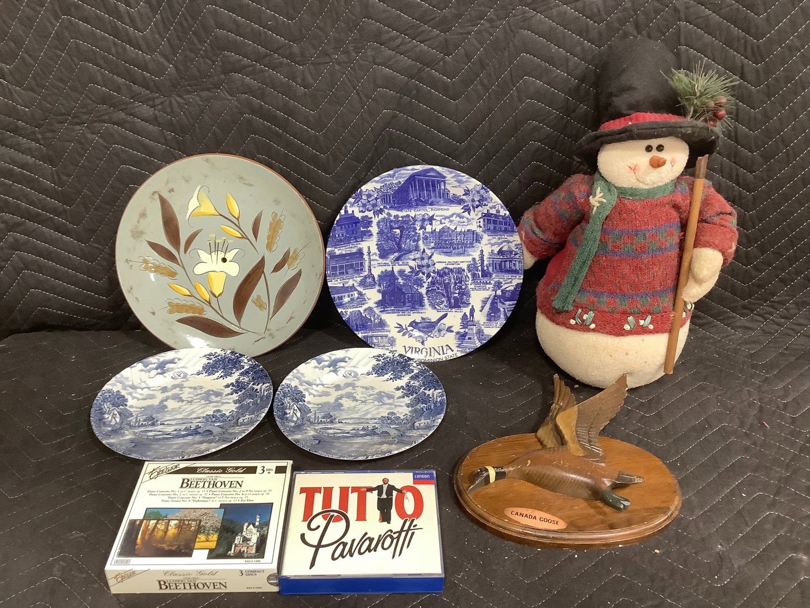 Blue transfer plates, CD sets, and more: Blue transfer plates, CD sets, and more