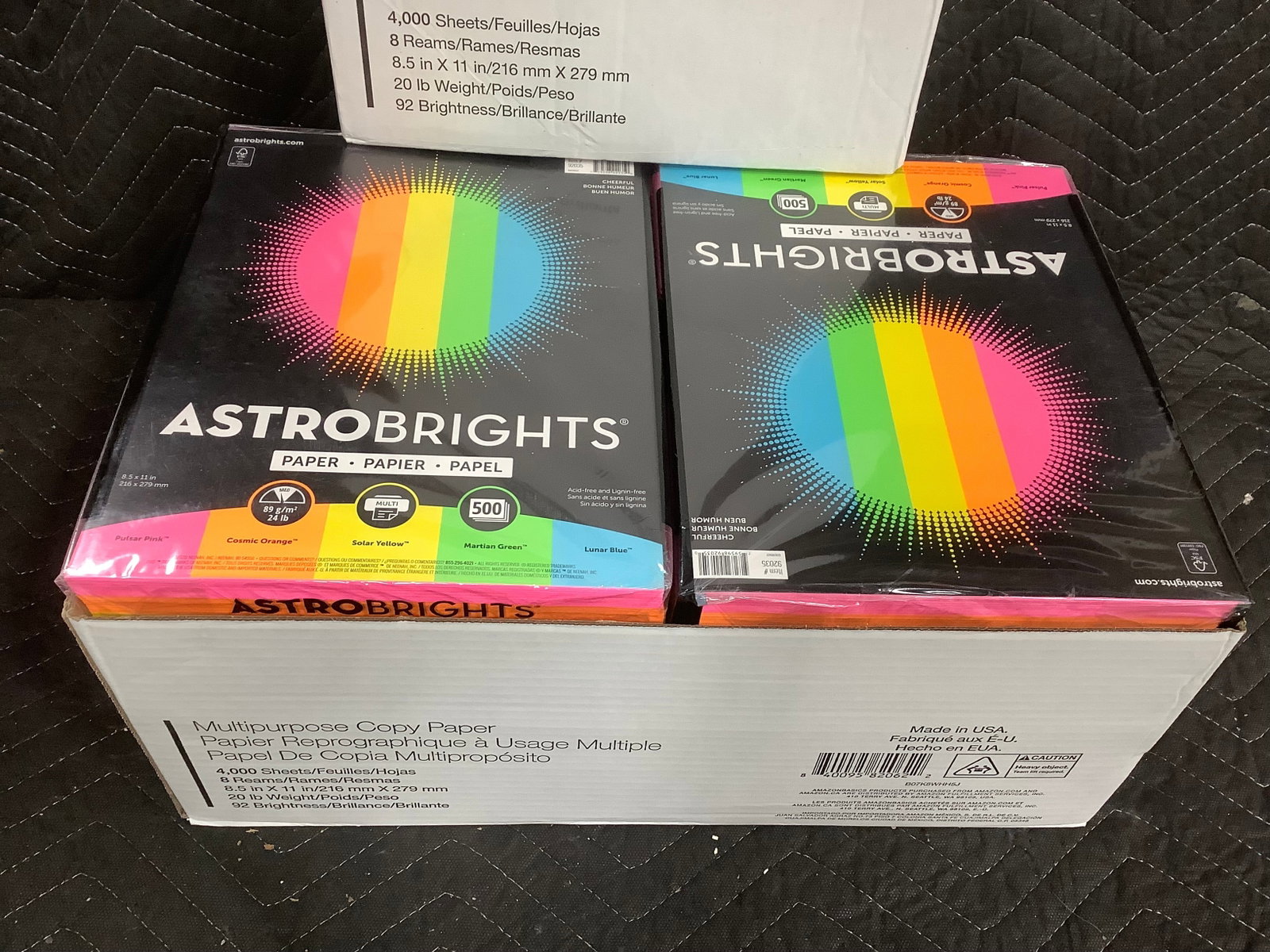 Large lot of AstroBrights colored paper