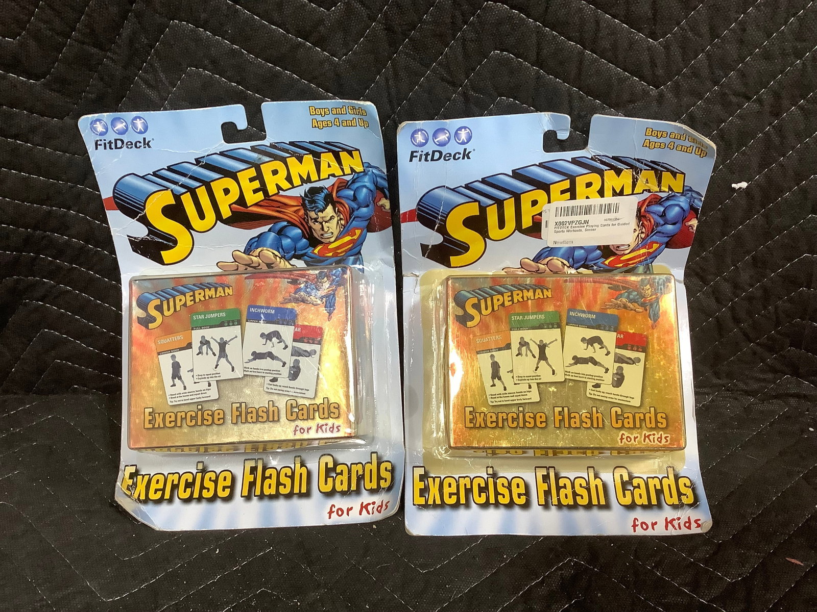 Superman exercise flashcards sets*new in package*: Superman exercise flashcards sets*new in package*
