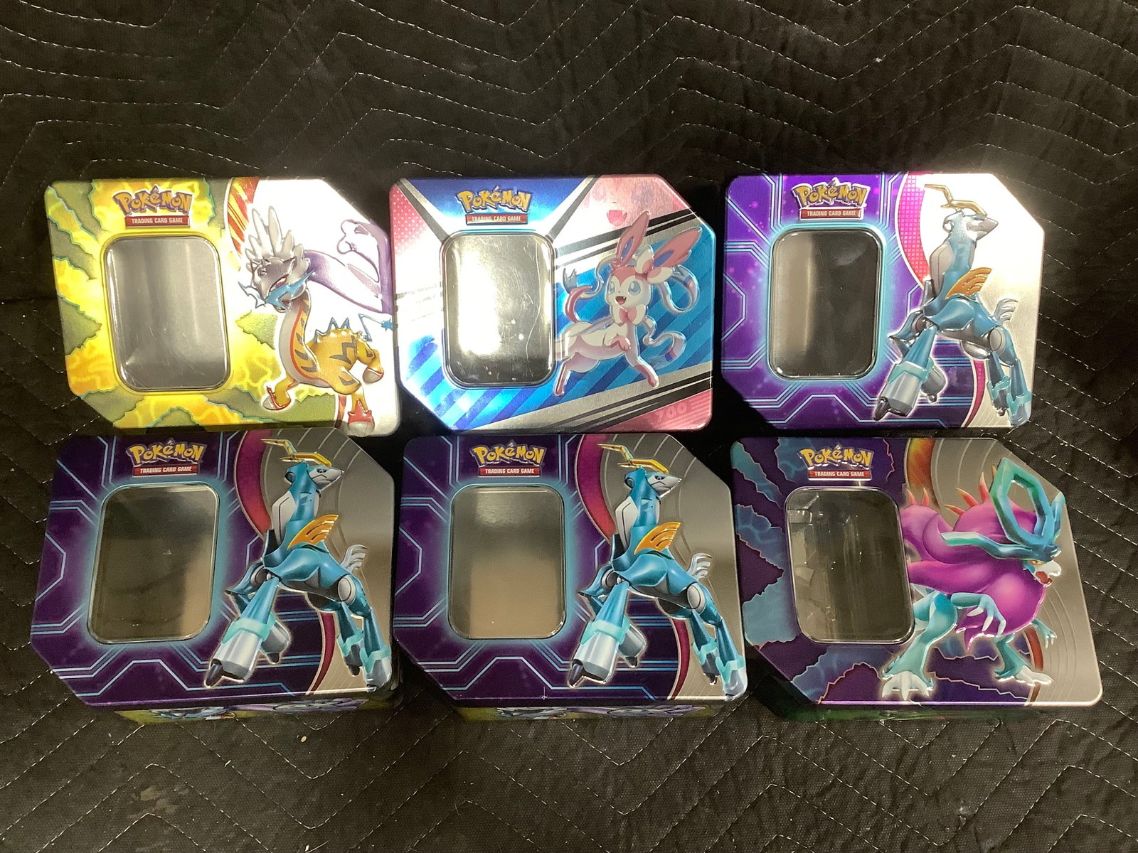 Pokemon card containers*empty*