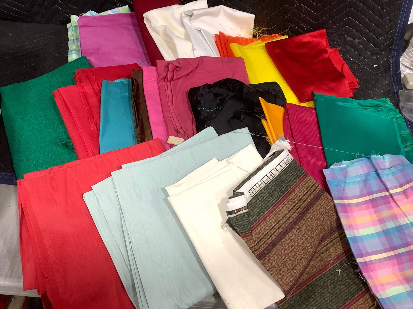 Various fabrics: Various fabrics
