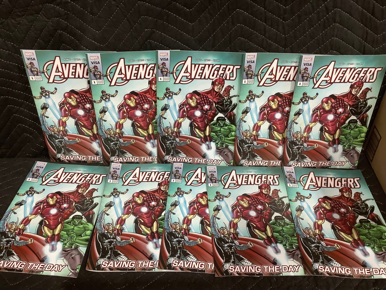 Marvel Avengers #1 Saving the Day comic lot(10-new) (1 of 1)