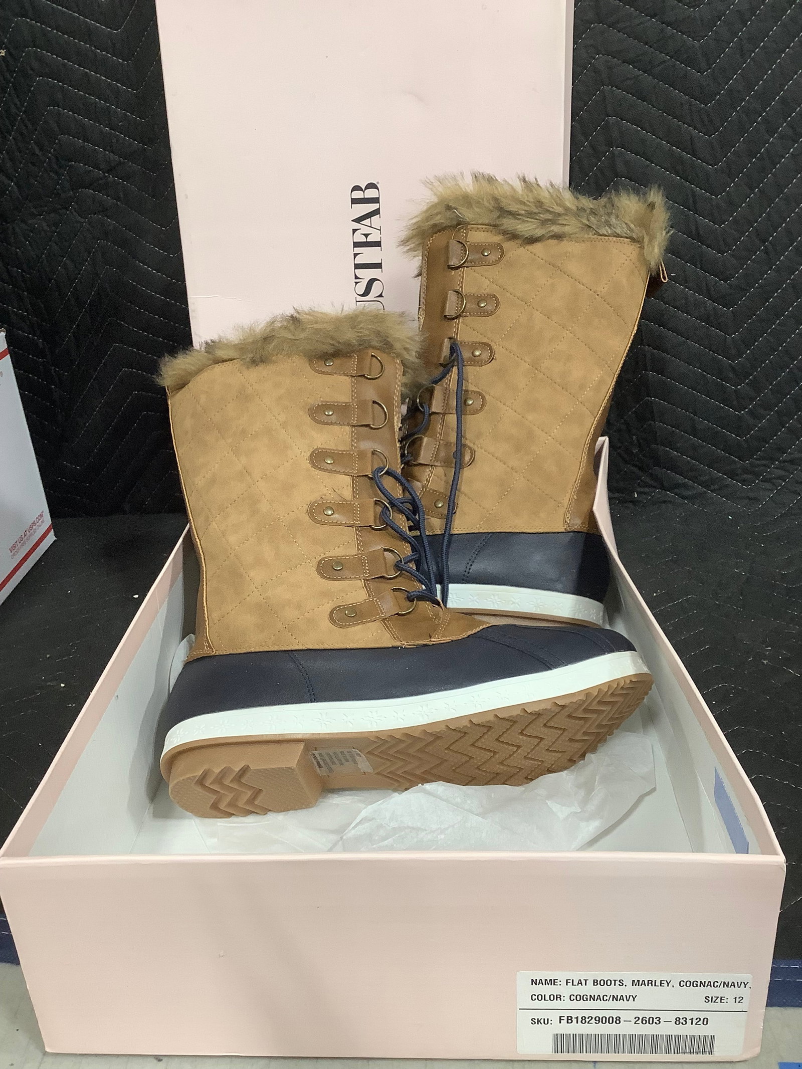 JustFab Flat Boots (Size: 12) *in box*: JustFab Flat Boots (Size: 12) *in box*