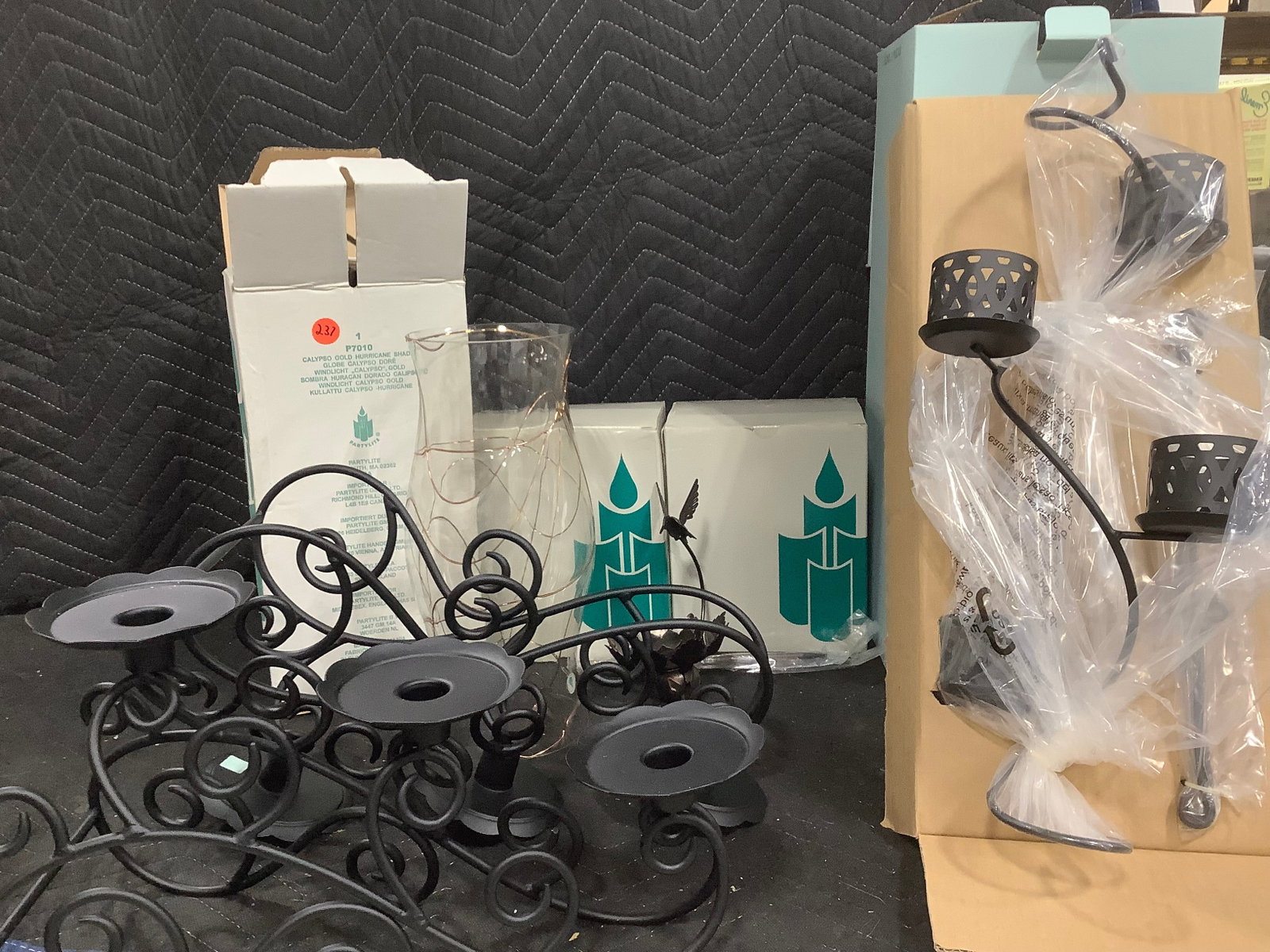 Various Party Lite Candle Holders, Vase, and more: Various Party Lite Candle Holders, Vase, and more