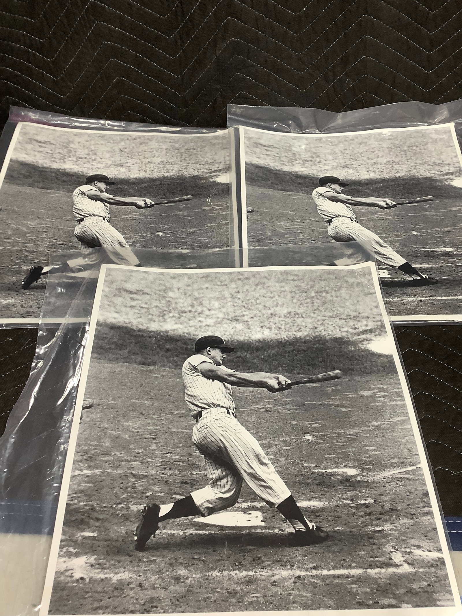 Black and White Photographic Baseball Prints (12inx13.5in)