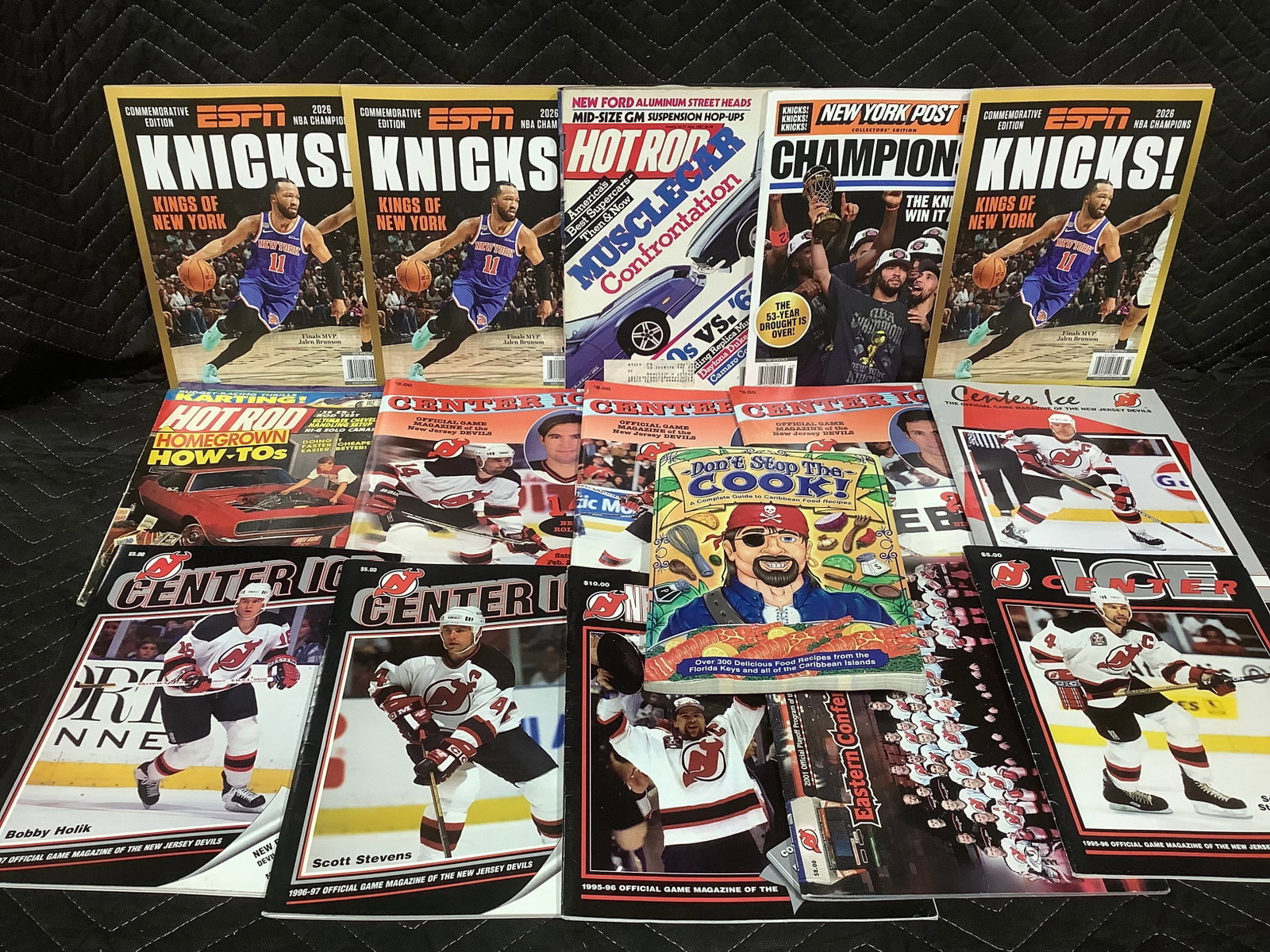 Various Sports/Car Magazines, and Cooking Book: Various Sports/Car Magazines, and Cooking Book