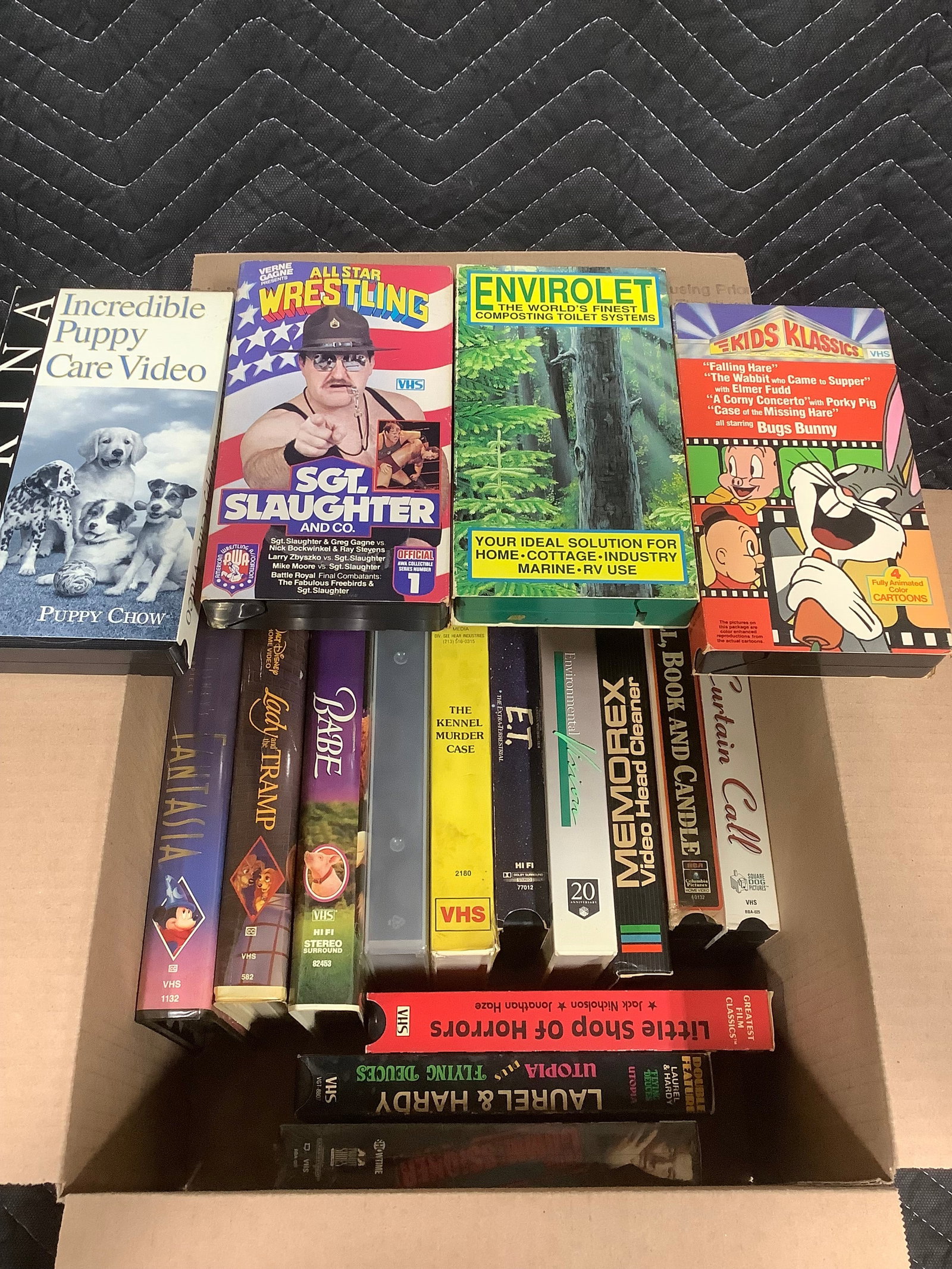 VHS tapes: VHS tapes