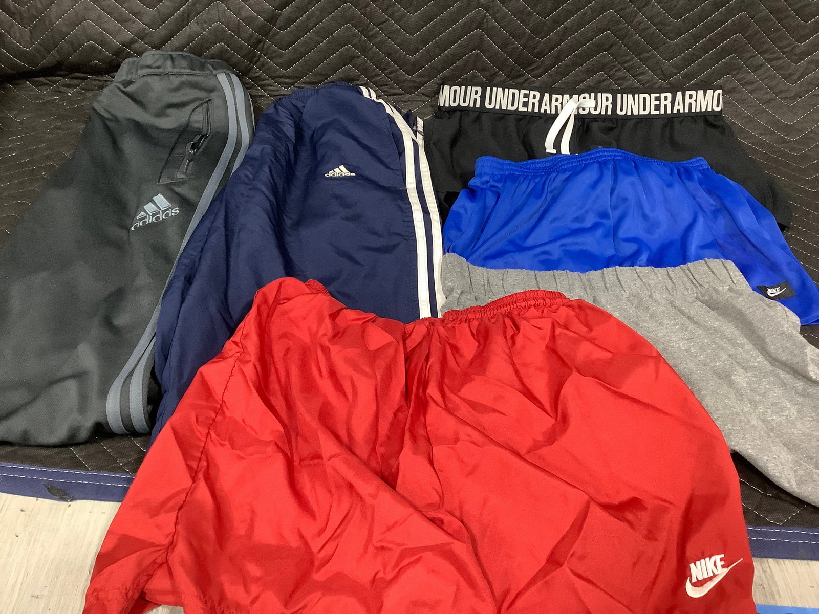 Shorts and pants(Nike, Adidas, Under Armour,etc.-various sizes): Shorts and pants(Nike, Adidas, Under Armour,etc.-various sizes)