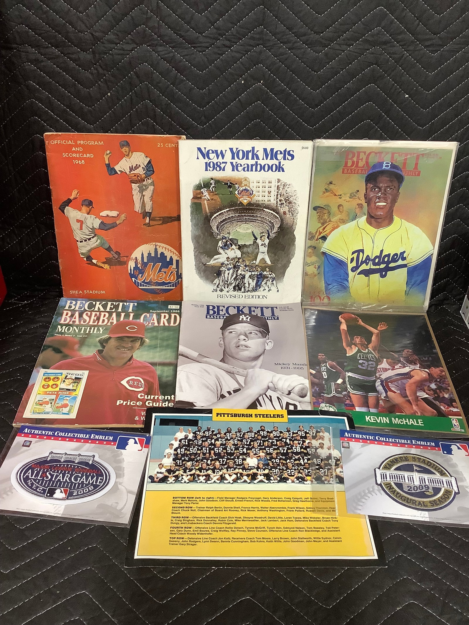 Sports emblems, magazines, and more (1 of 1)