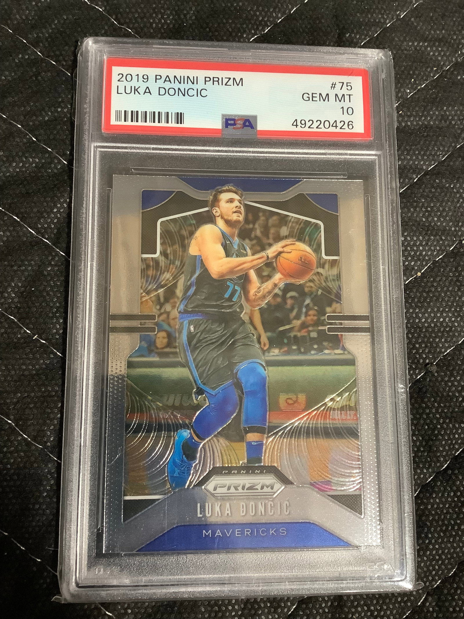 2019 Panini Prizm Luka Docic Graded Card (1 of 1)