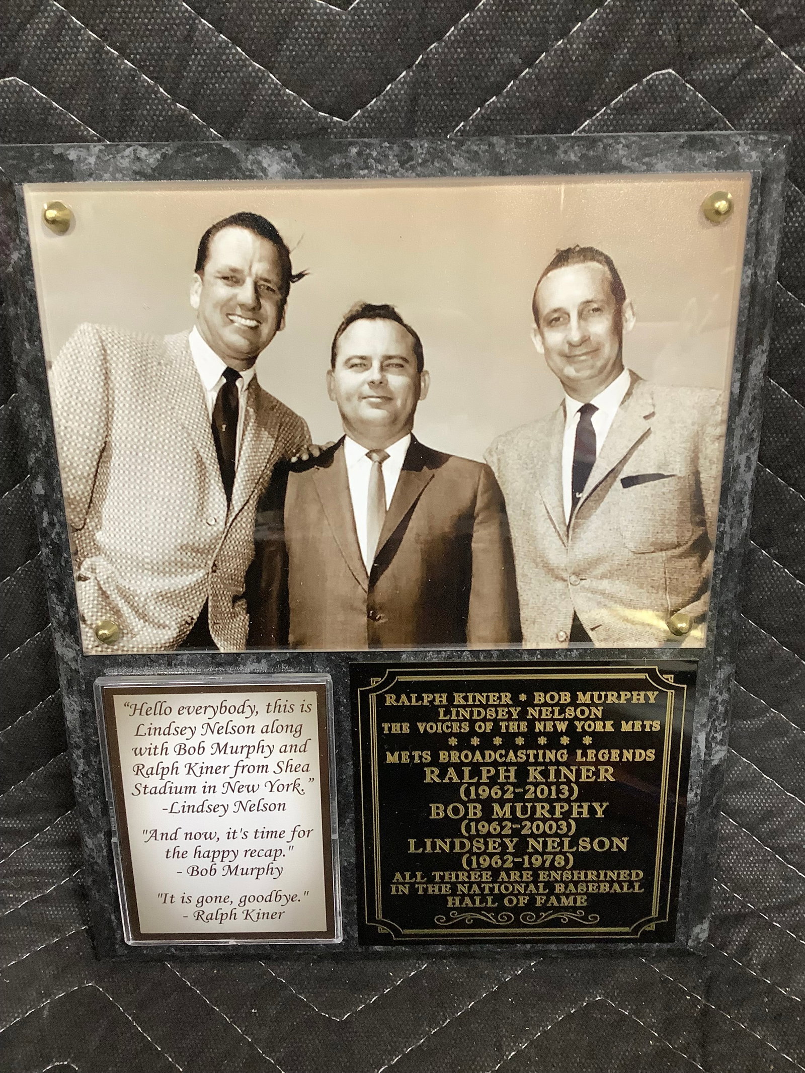 NY Mets Wall Plaque (1 of 1)