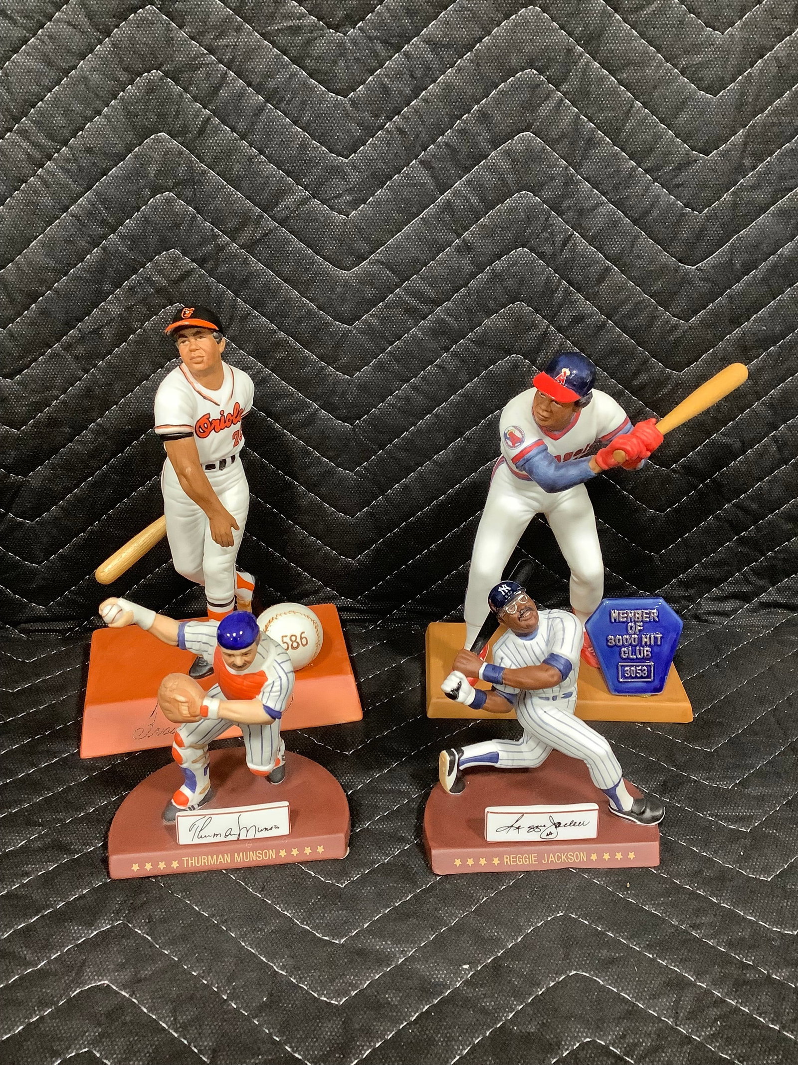 Collectible sports statues(tallest 8in) (1 of 1)