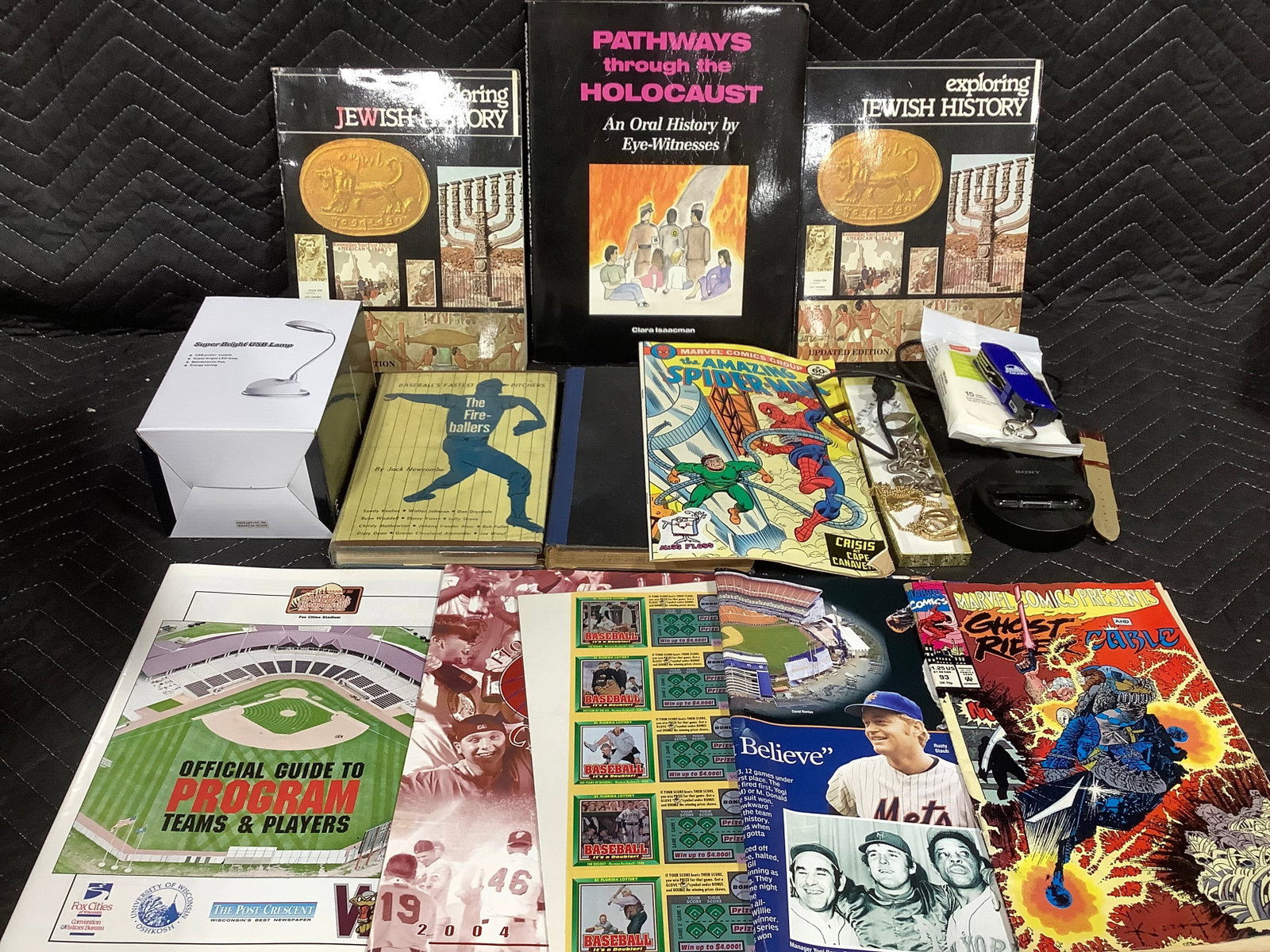 Various Jewish History Books, Various Books/Comics/Magazines, and more (1 of 1)