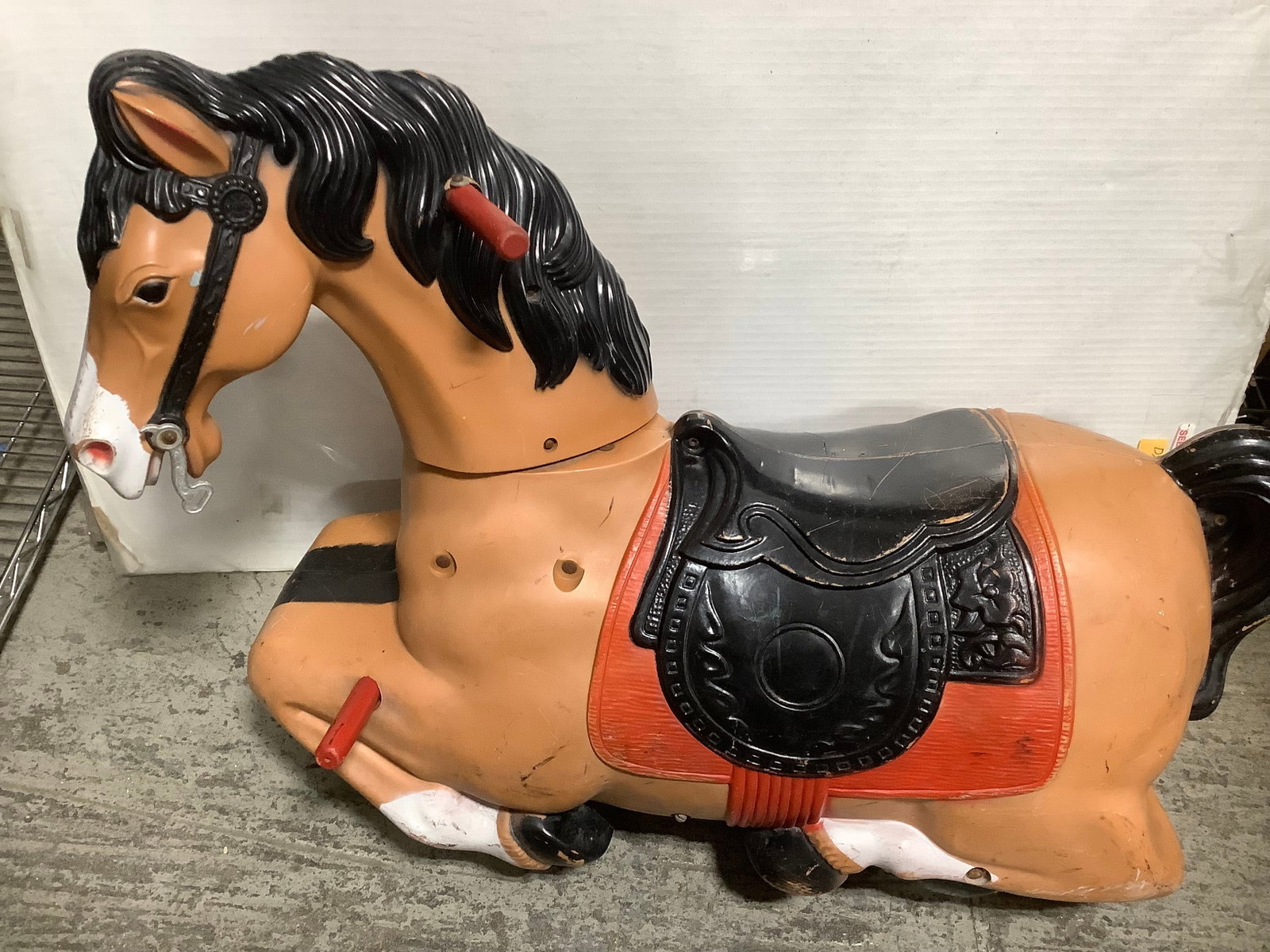 Vintage Tony the Pony Ride on Horse (26inx30in12in) (1 of 1)