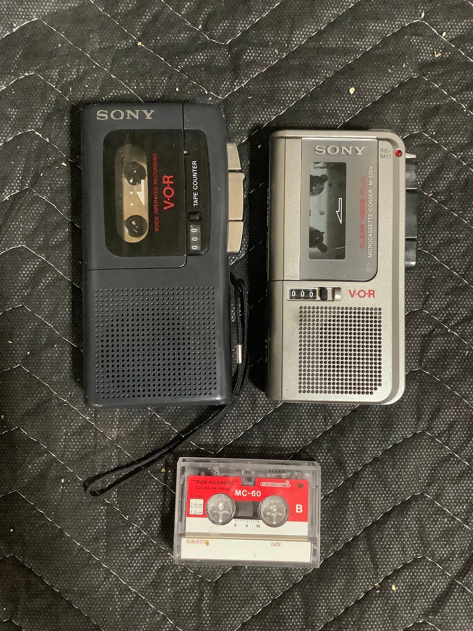 Vintage Sony Micro cassette recorders (1 of 1)