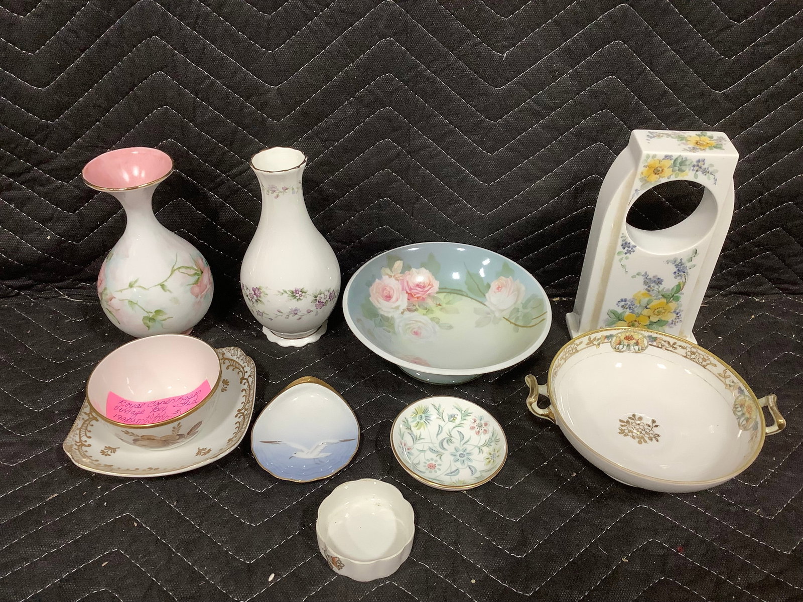 Floral vases, bowls, trinket dishes, and more(7in tallest) (1 of 1)