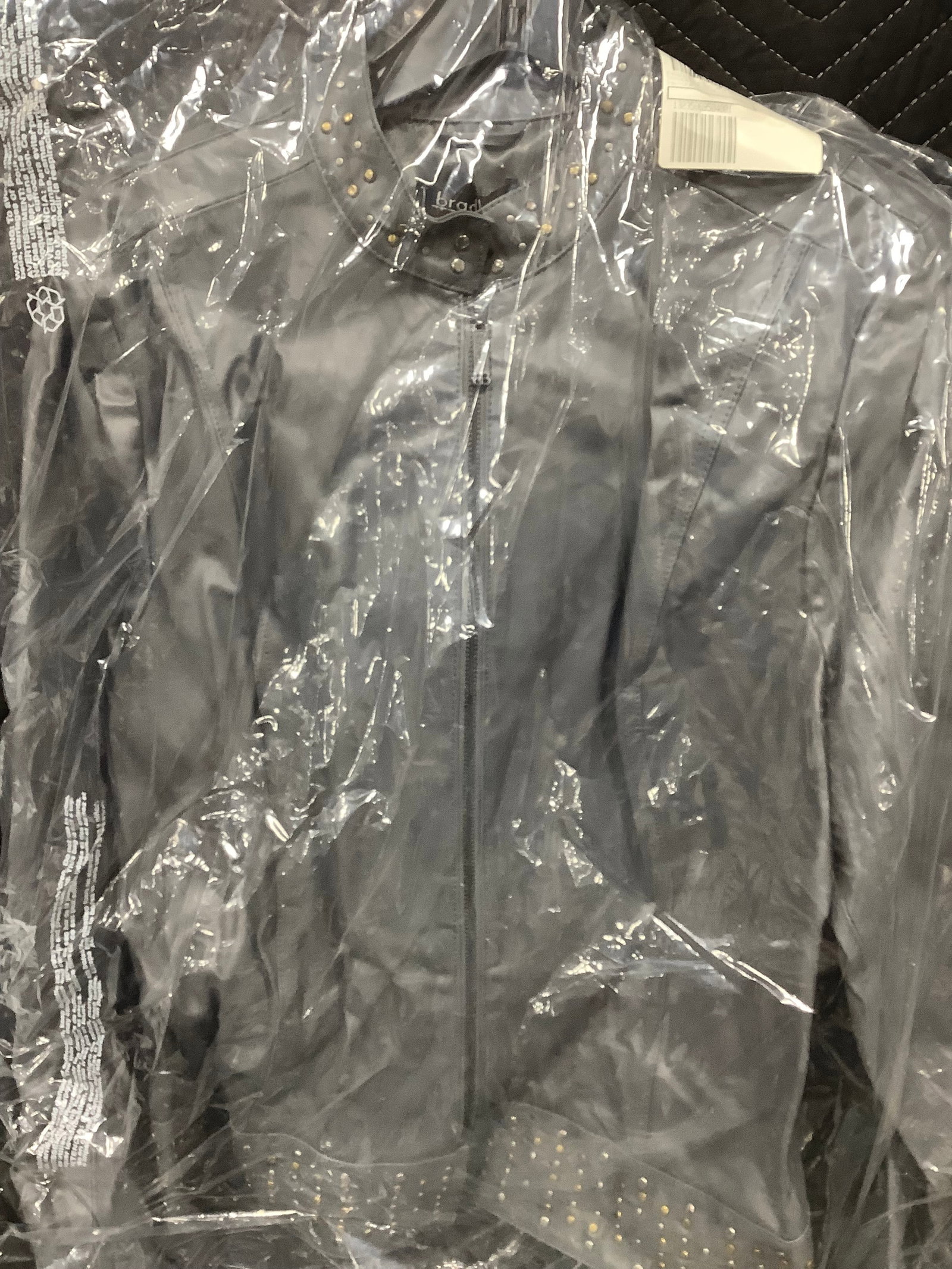 Bradley by Bradley Bayou Leather motorcycle jacket(grey, XL) (1 of 1)