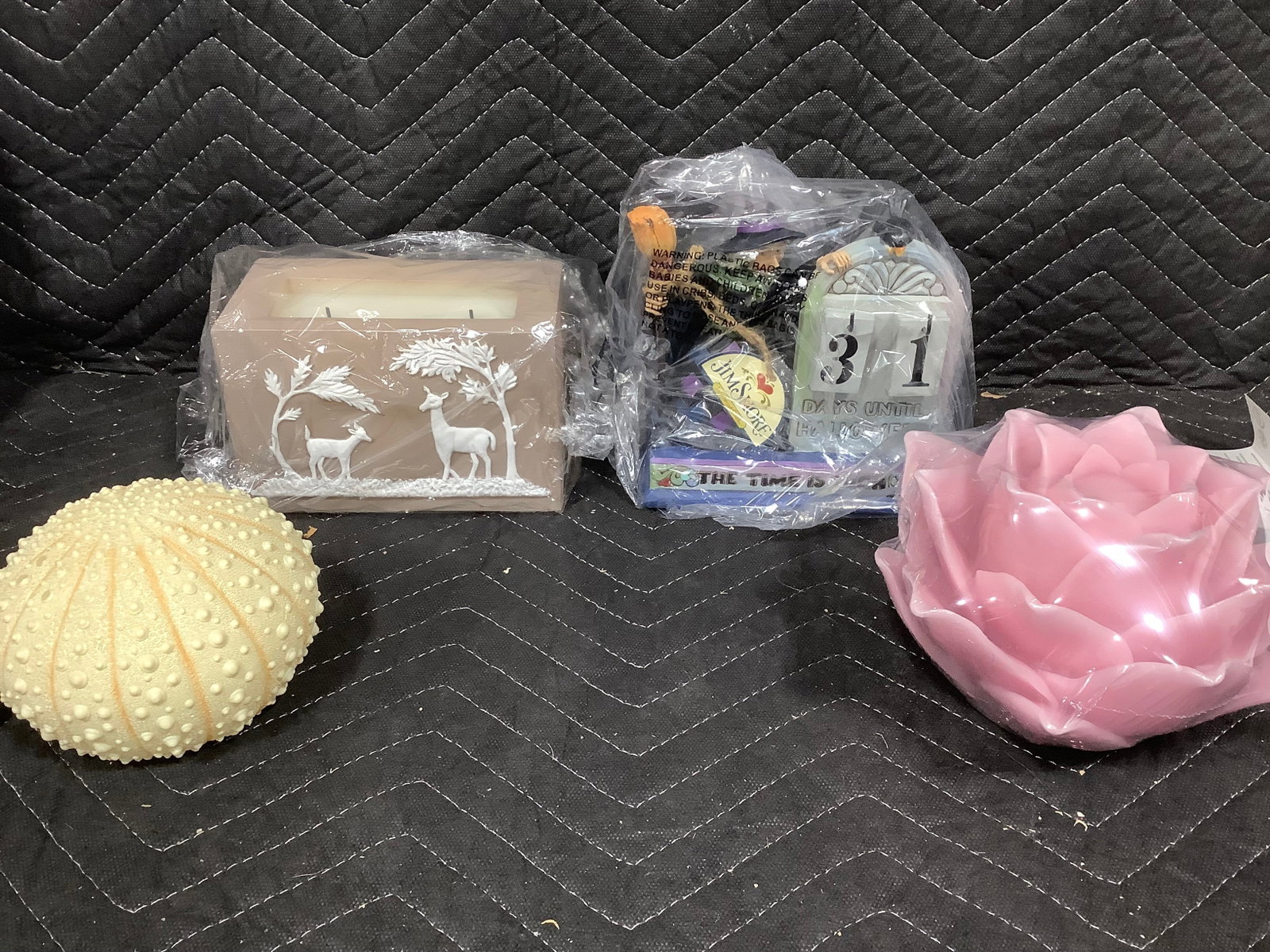 Home Reflections lotus flower flameless candle and Candle Impressions flameless candles with timers: Home Reflections lotus flower flameless candle and Candle Impressions flameless candles with timers