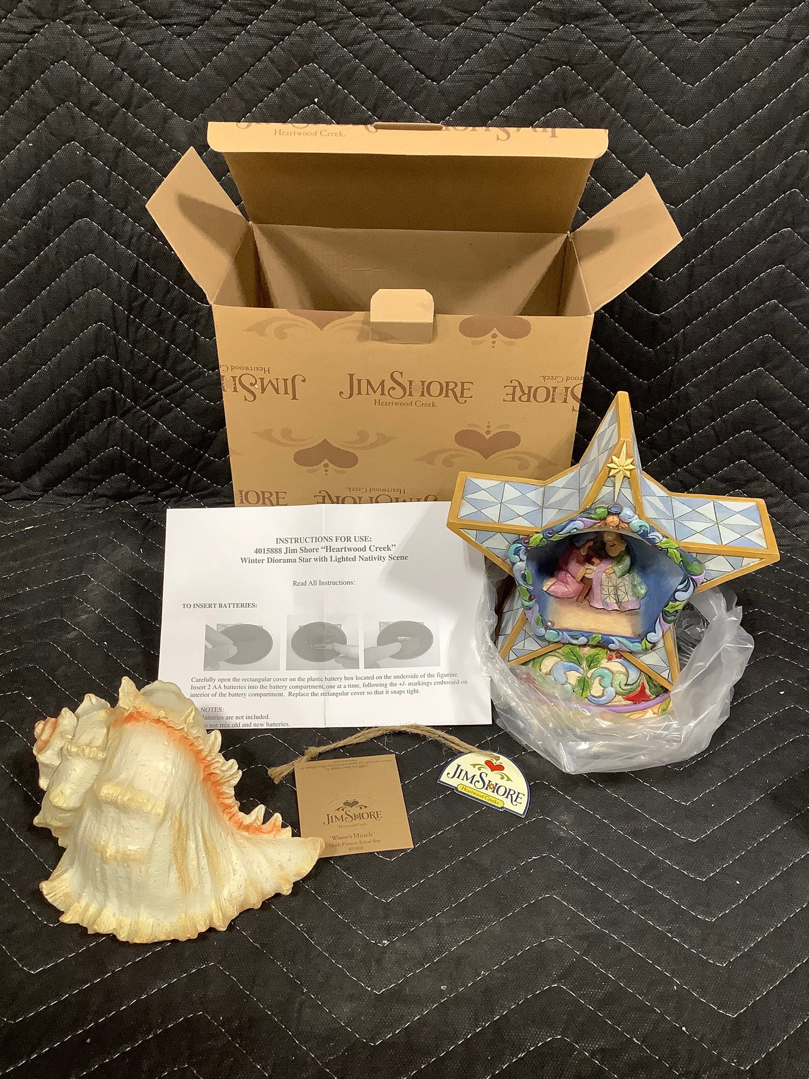 Jim Shore Nativity Star diorama collectible*new in package* (1 of 1)