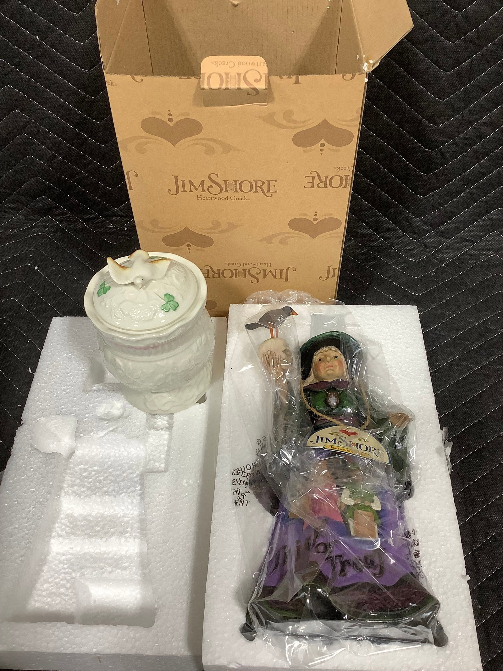 Jim Shore Stay for a spell collectible*new in package* (1 of 1)