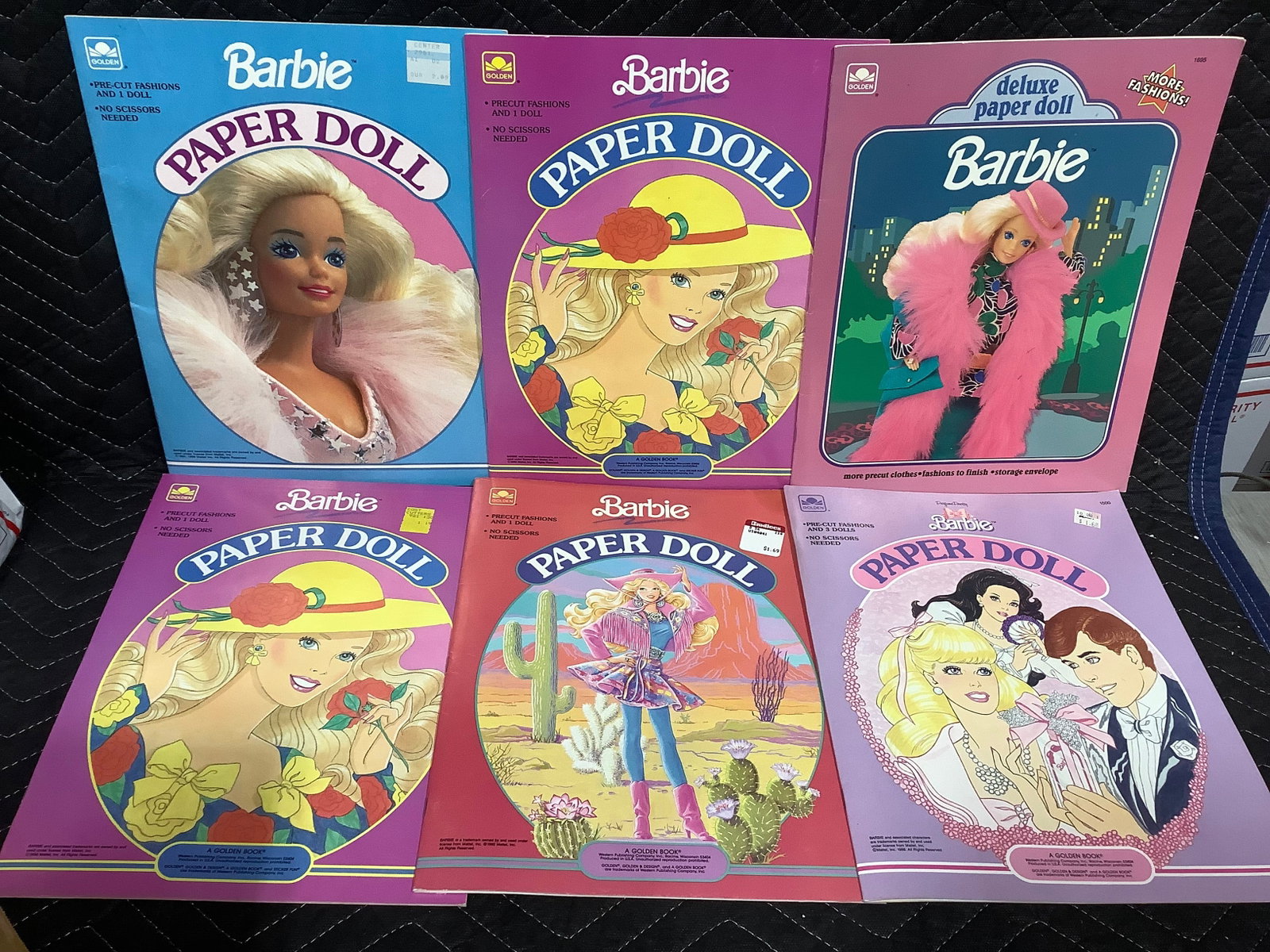Vintage 1980s Barbie paper doll fashion cutouts *new* (1 of 1)
