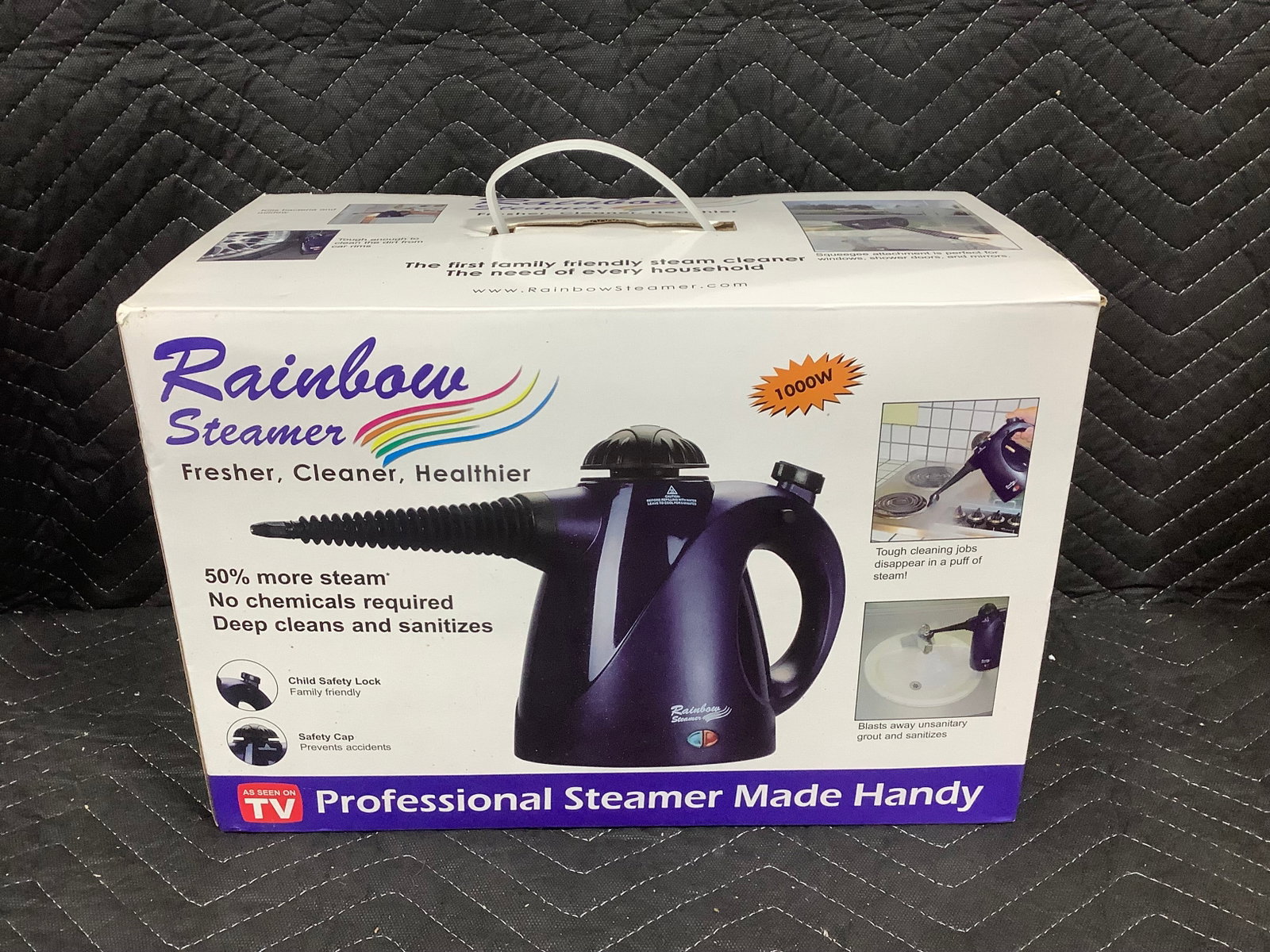 Rainbow steamer 1000W*new in box*: Rainbow steamer 1000W*new in box*