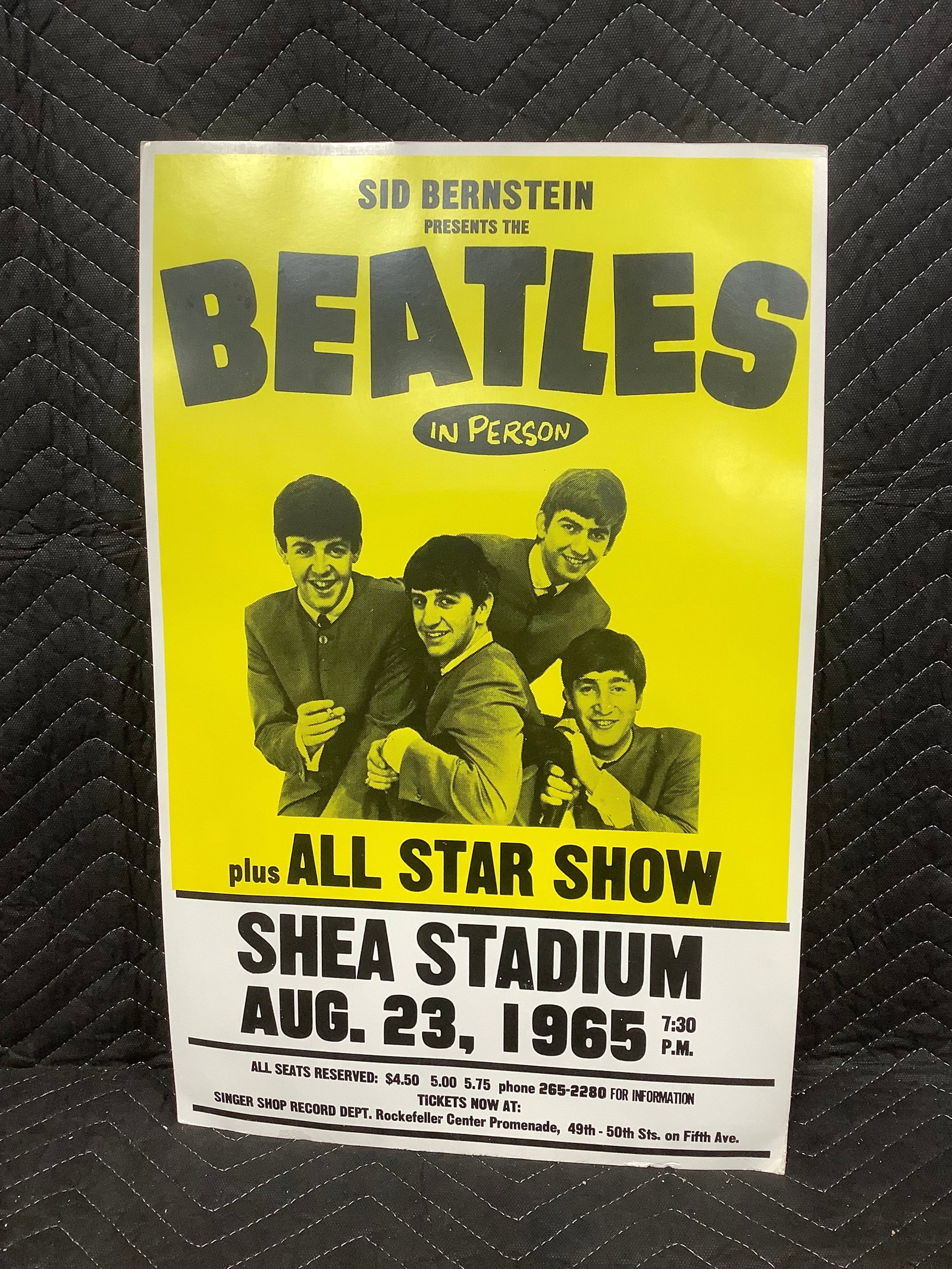 The Beatles advertsing poster(14inx22in) (1 of 1)