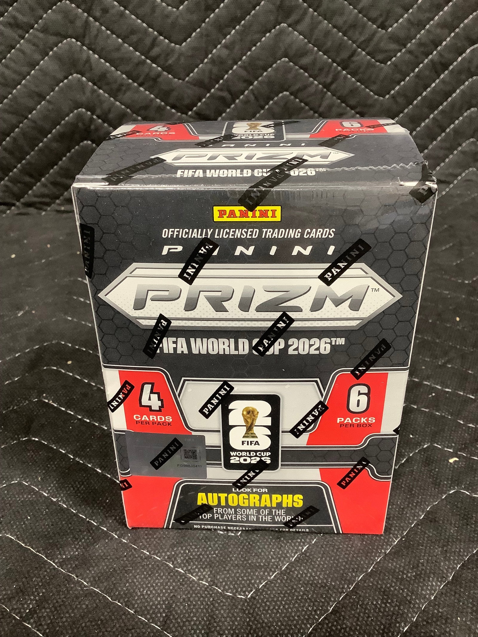 Panini Prizm Fifa World Cup 2026 cards*sealed, 6 packs/4 cards per pack*: Panini Prizm Fifa World Cup 2026 cards*sealed, 6 packs/4 cards per pack*