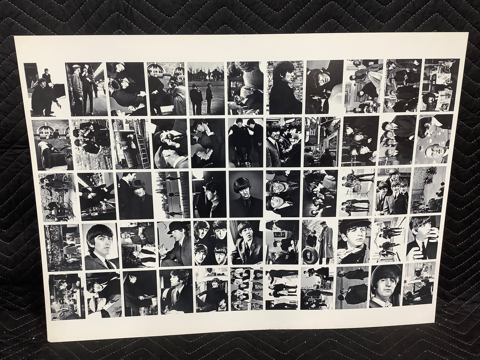 1970s Beatles uncut sheet(20.5inx28in) (1 of 1)