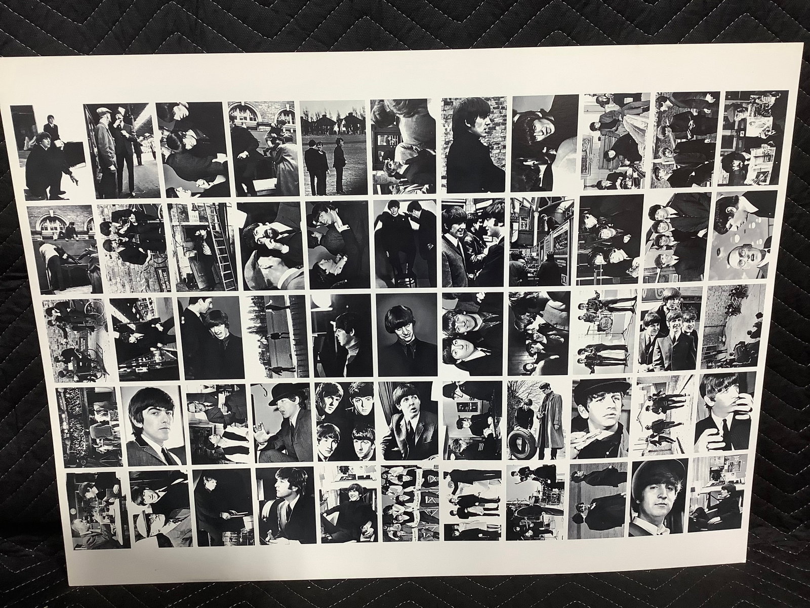 1970s Beatles uncut sheet(20.5inx28in) (1 of 1)