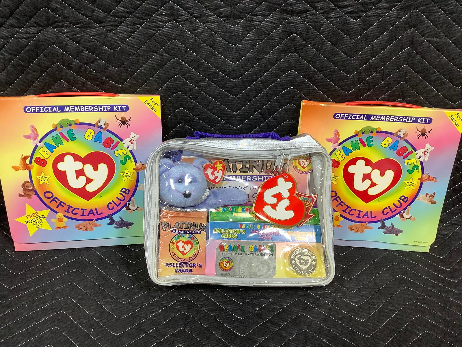 Beanie Babies official club memership kits and other accessories: Beanie Babies official club memership kits and other accessories